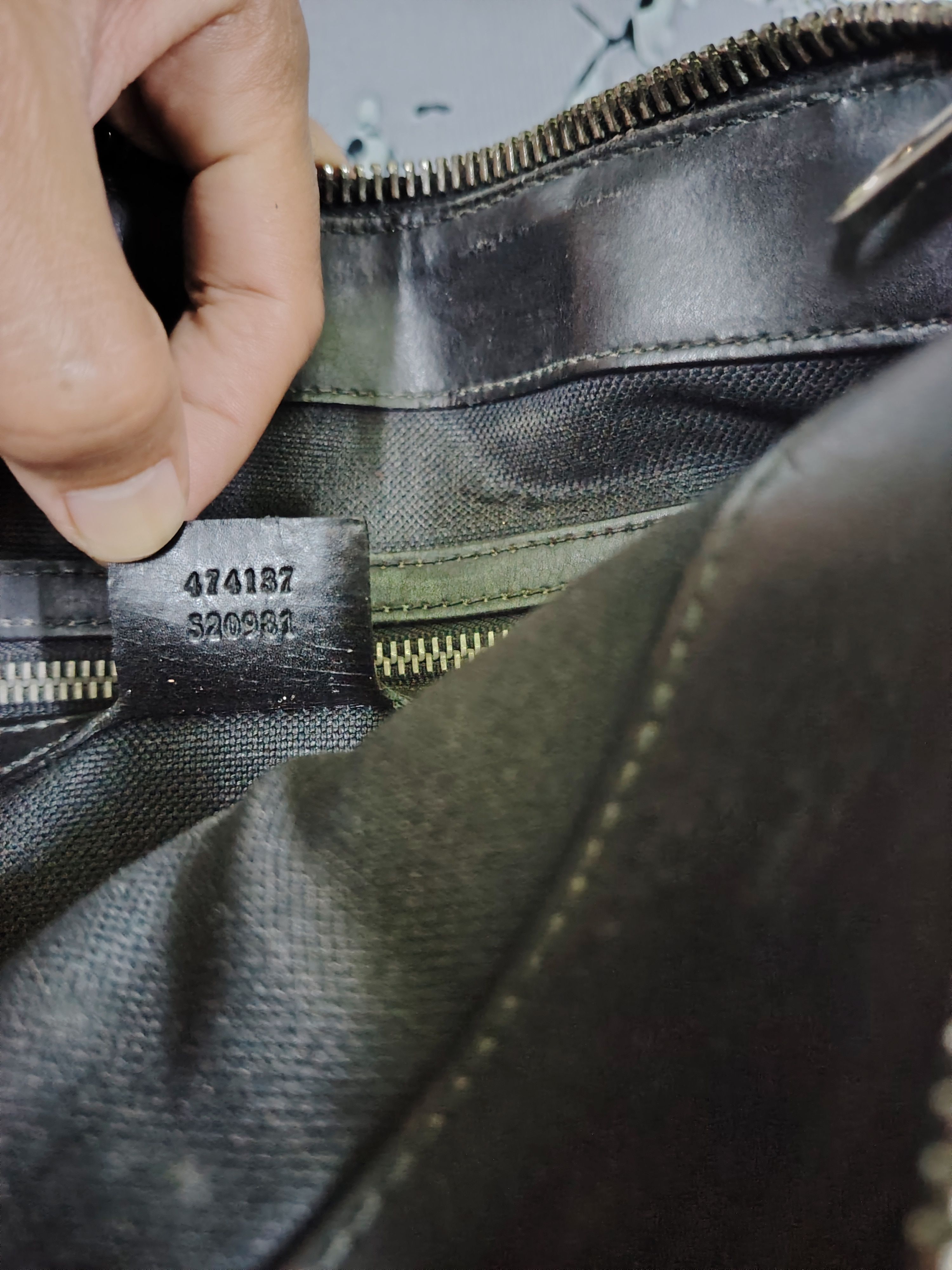 Gucci GUCCI DISTRESSED BAG MESSENGER MONOGRAM SUPREME GG Size ONE SIZE - 17 Thumbnail