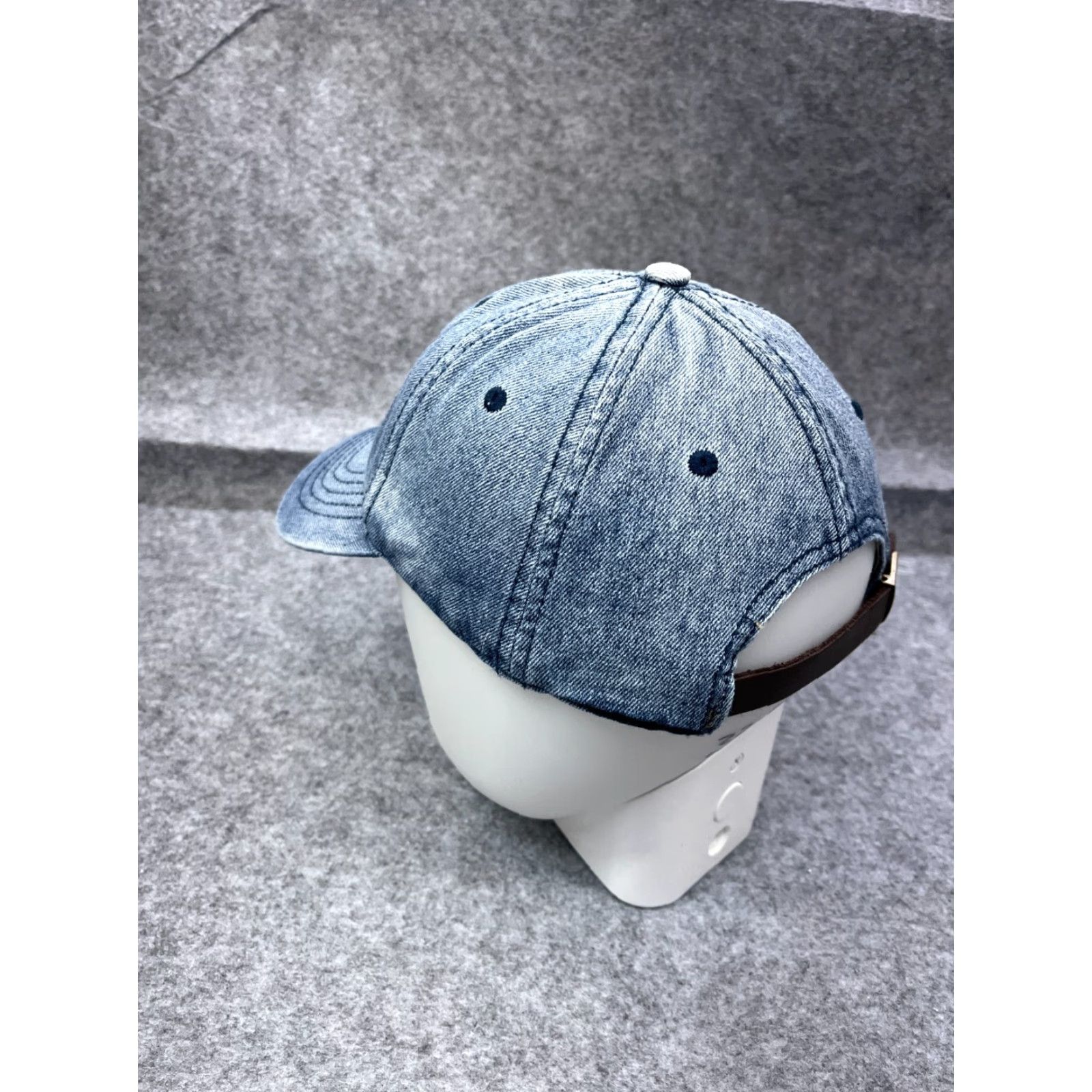 Walmart Walmart Hat Cap Strap Back Adult One Size Blue Denim Cotton Outdoors Size ONE SIZE - 5 Thumbnail