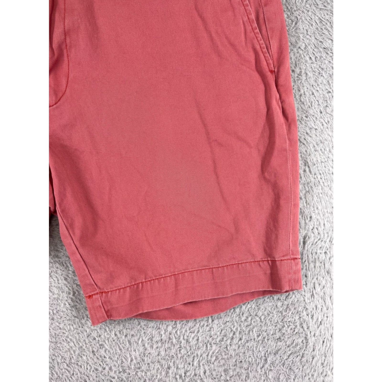 Polo Ralph Lauren Polo Ralph Lauren Shorts Men 36 Pink Cotton Twill Zip Fly Pockets Chino Regular Rise Mid Solid Size US M / EU 48-50 / 2 - 7 Thumbnail