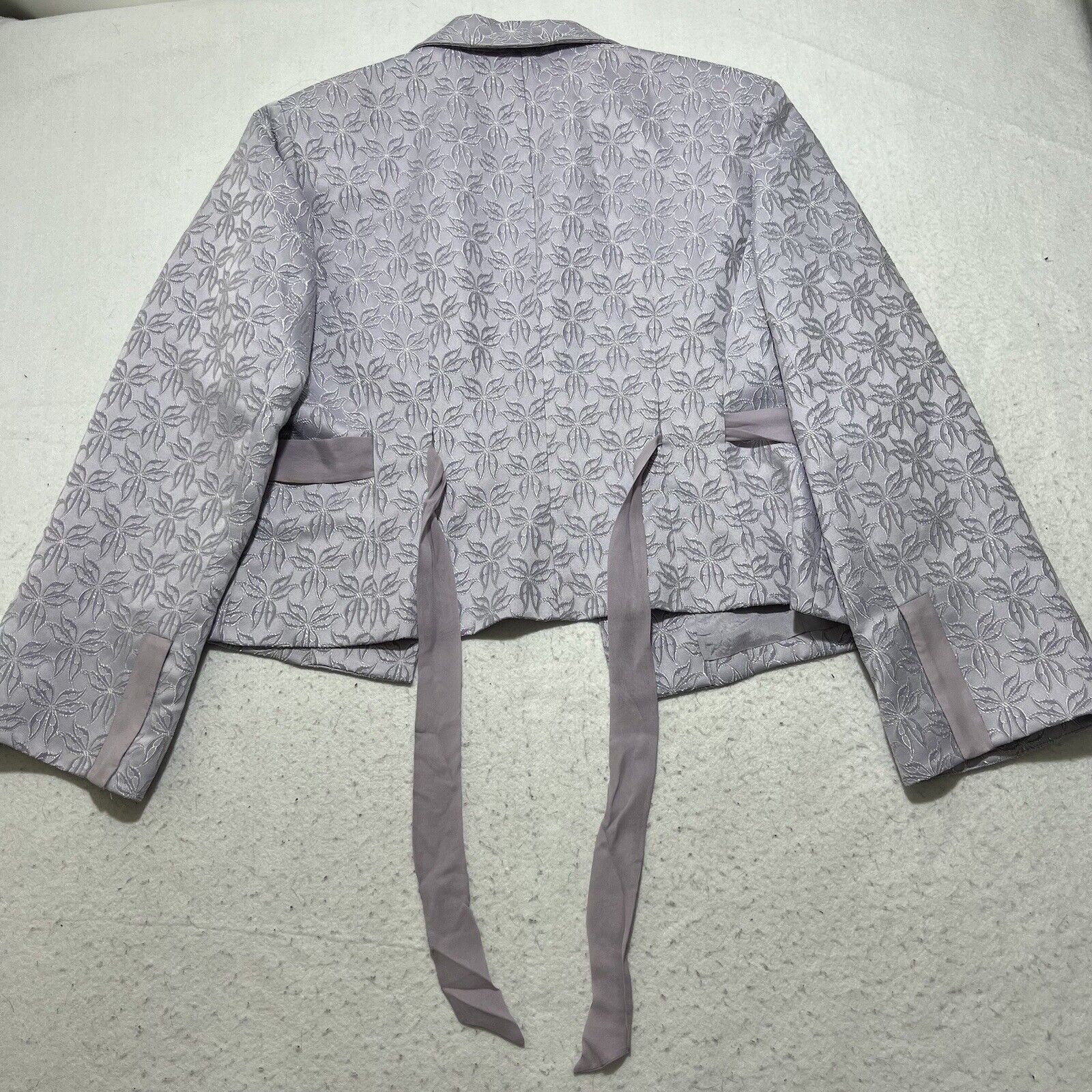Adrianna Papell Adrianna Papell 16 Open Front Blazer Jacket Skirt Suit Set Size XXL / US 16-18 / IT 52-54 - 9 Thumbnail