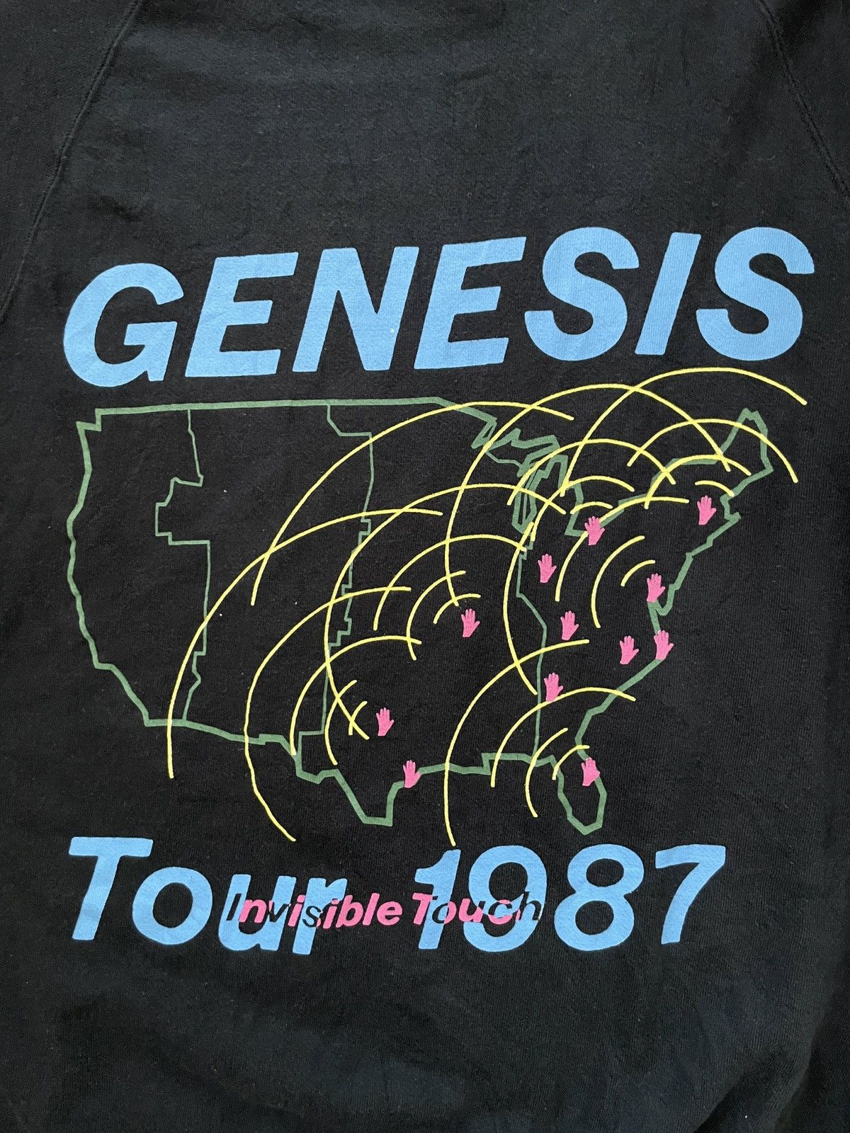 Band Tees × Vintage Vintage Genesis Sweatshirt Size US L / EU 52-54 / 3 - 6 Thumbnail