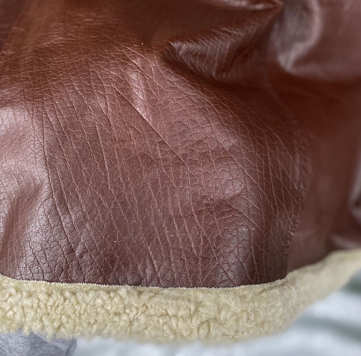 Wilsons Leather VTG Y2K Wilsons Leather Leather Sherpa Lined Jacket Large Size US L / EU 52-54 / 3 - 11 Thumbnail