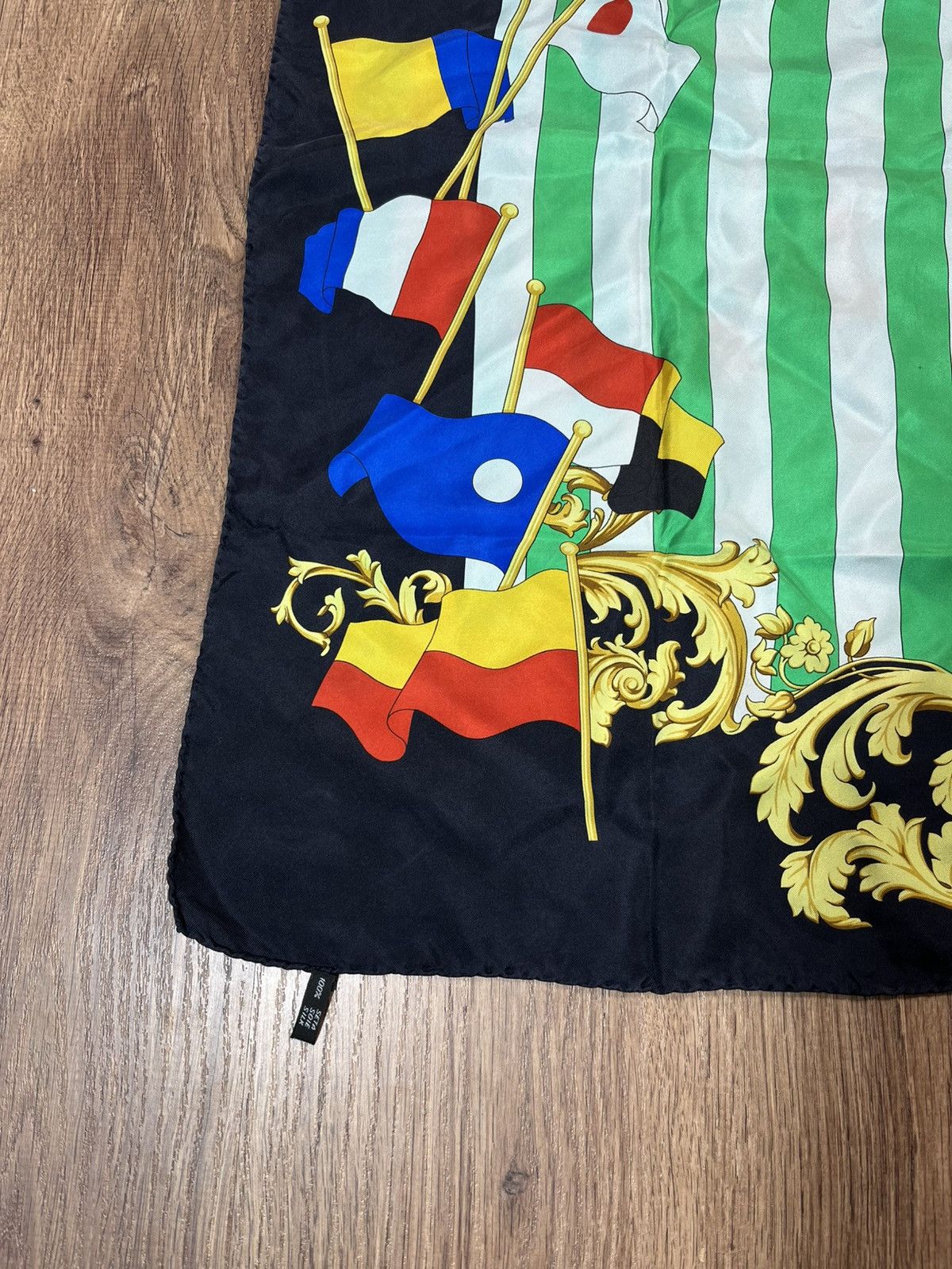 Vintage ⌚️Corum Vintage Silk Scarf⌚️ Size ONE SIZE - 2 Thumbnail