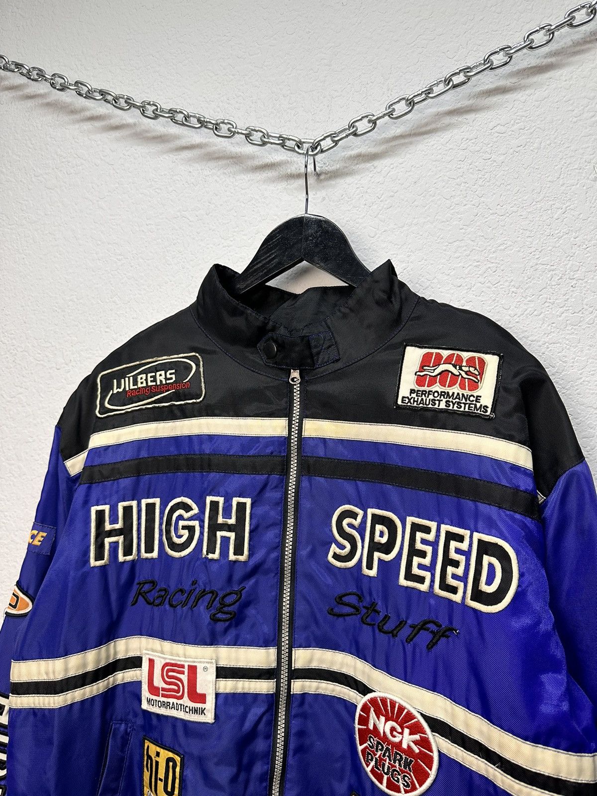 NASCAR Racing Jacket Moto Vodafone F1 Nascar Leather Red Bull Lucky Size US M / EU 48-50 / 2 - 4 Thumbnail