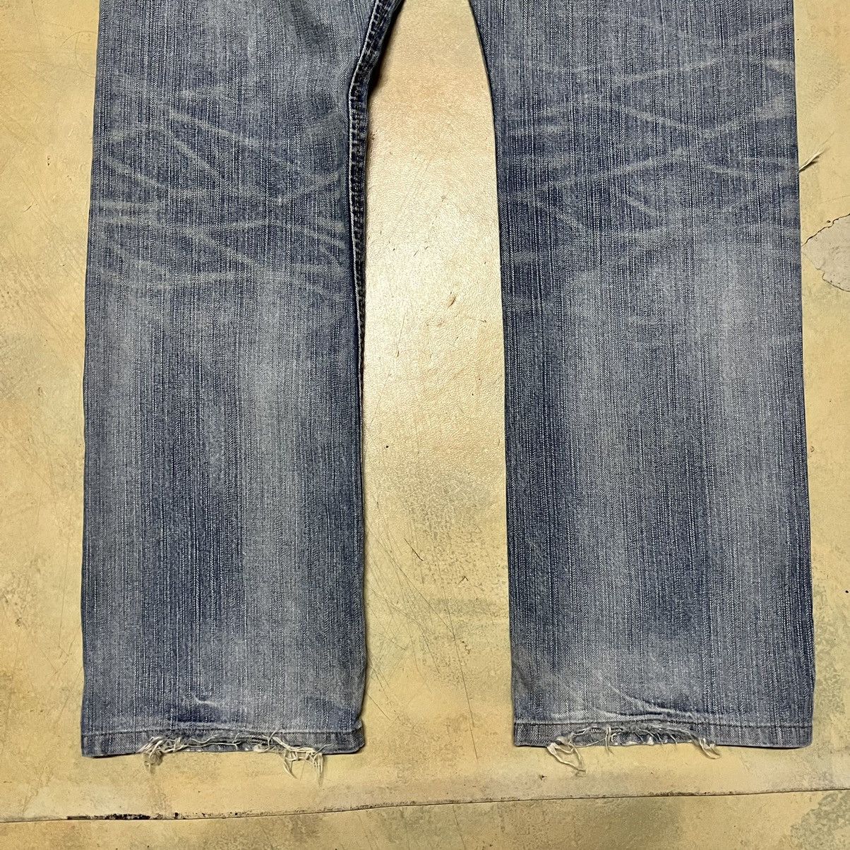 Edwin Edwin Exclusive Vintage Distressed Style Denim Jeans Size US 30 / EU 46 - 17 Thumbnail