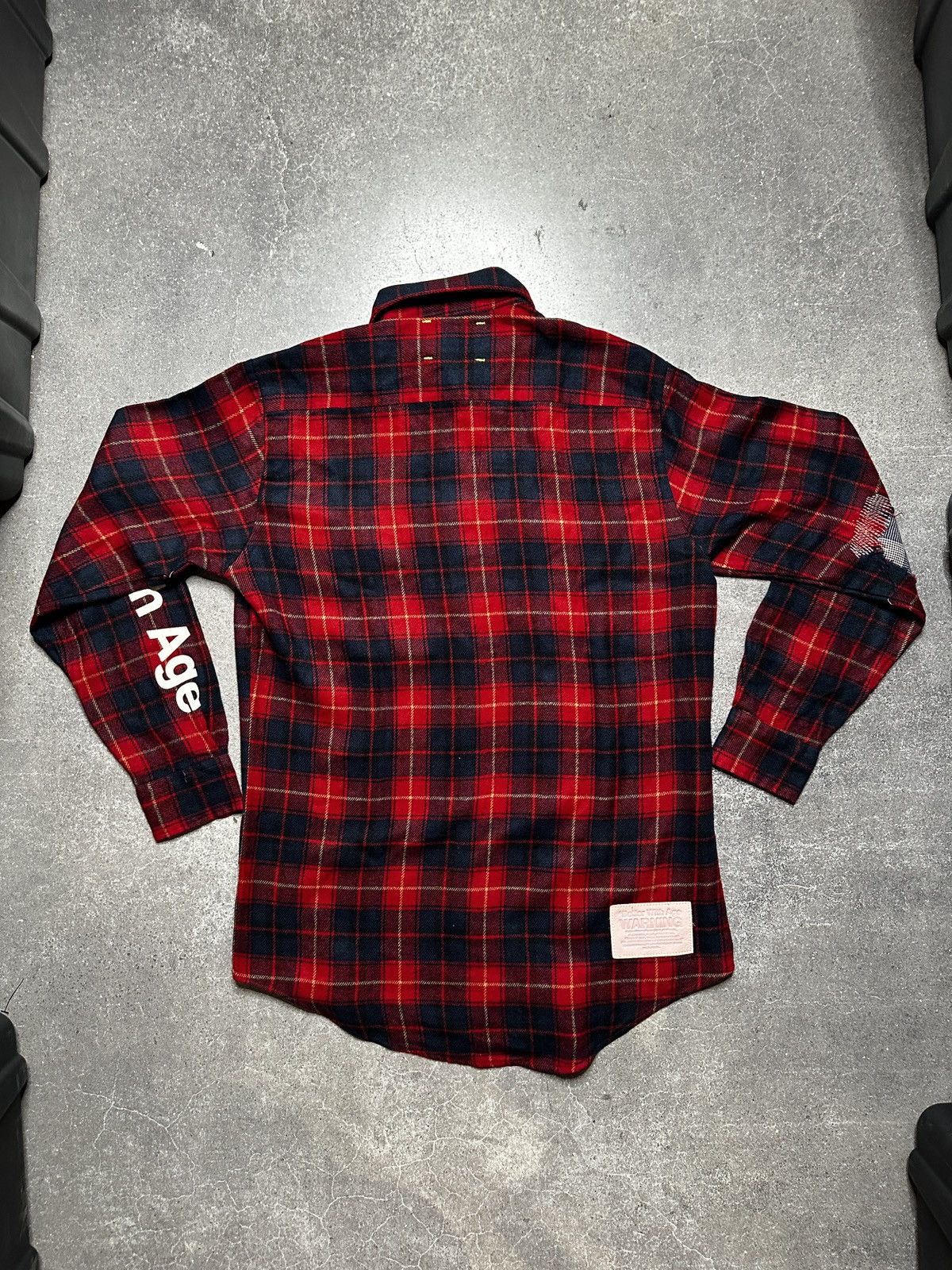 Better With Age Better With Age Muir Repair Flannel Shirt Red Multi Size US M / EU 48-50 / 2 - 6 Thumbnail