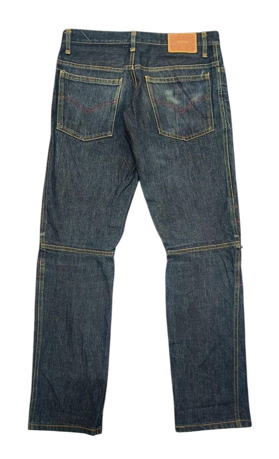 Christopher Nemeth Vintage 90s christopher nemeth patchwork denim very rare Size US 34 / EU 50 - 3 Thumbnail