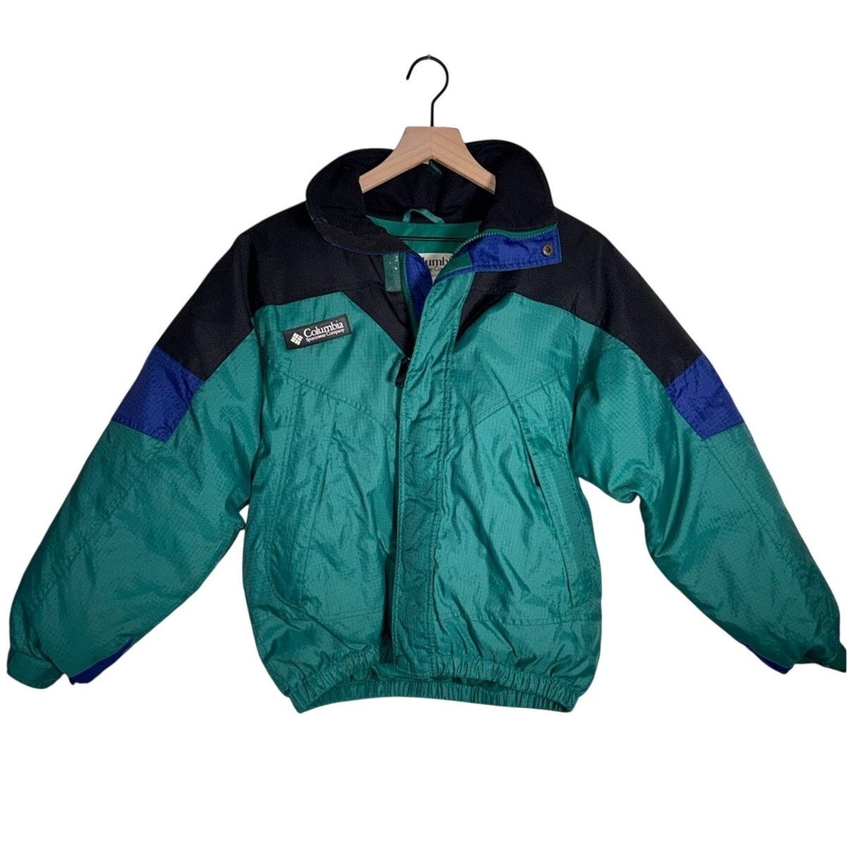 Columbia VINTAGE COLUMBIA Goose Down Gaper Day insulated Jacket 14 Size L / US 10 / IT 46 - 1 Thumbnail
