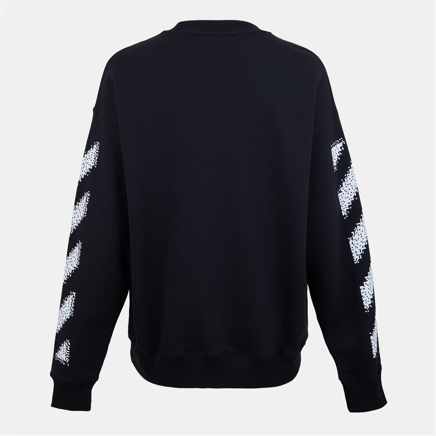 Off-White o1g2r1mq0226 Skate Relaxed Fit Crew Sweatshirt In Black Size US XL / EU 56 / 4 - 2 Thumbnail