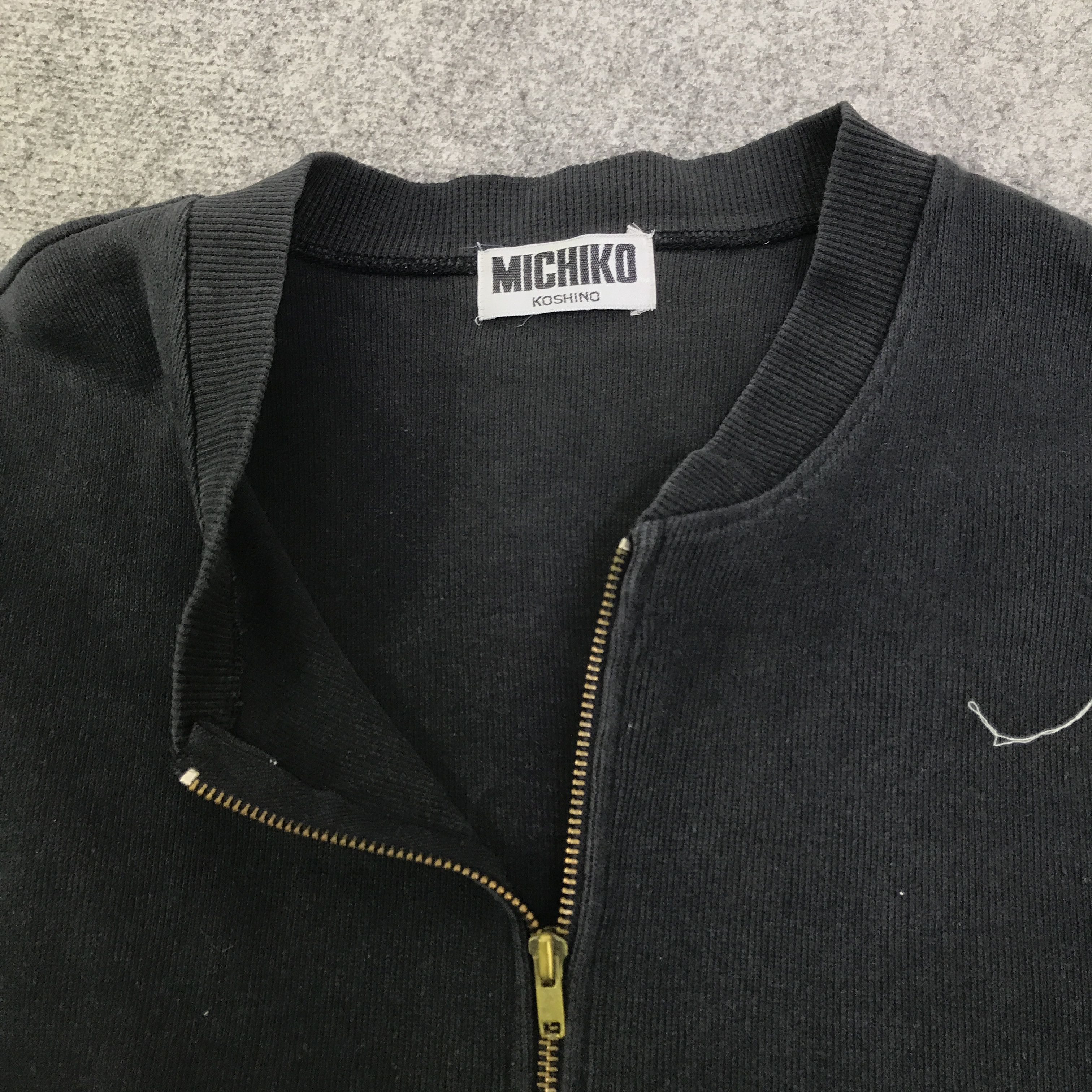Michiko Koshino michiko koshino zipper jacket K127B1 Size US L / EU 52-54 / 3 - 9 Thumbnail