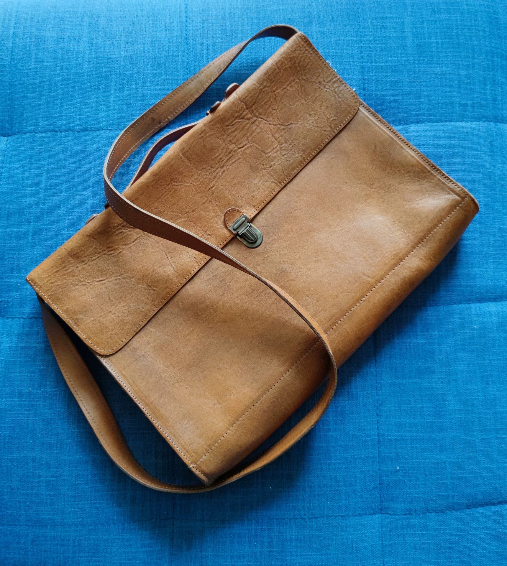 Cherevichkiotvichki CHEREVICHKIOTVICHKI Men's Leather Messenger Bag Size ONE SIZE - 1 Thumbnail