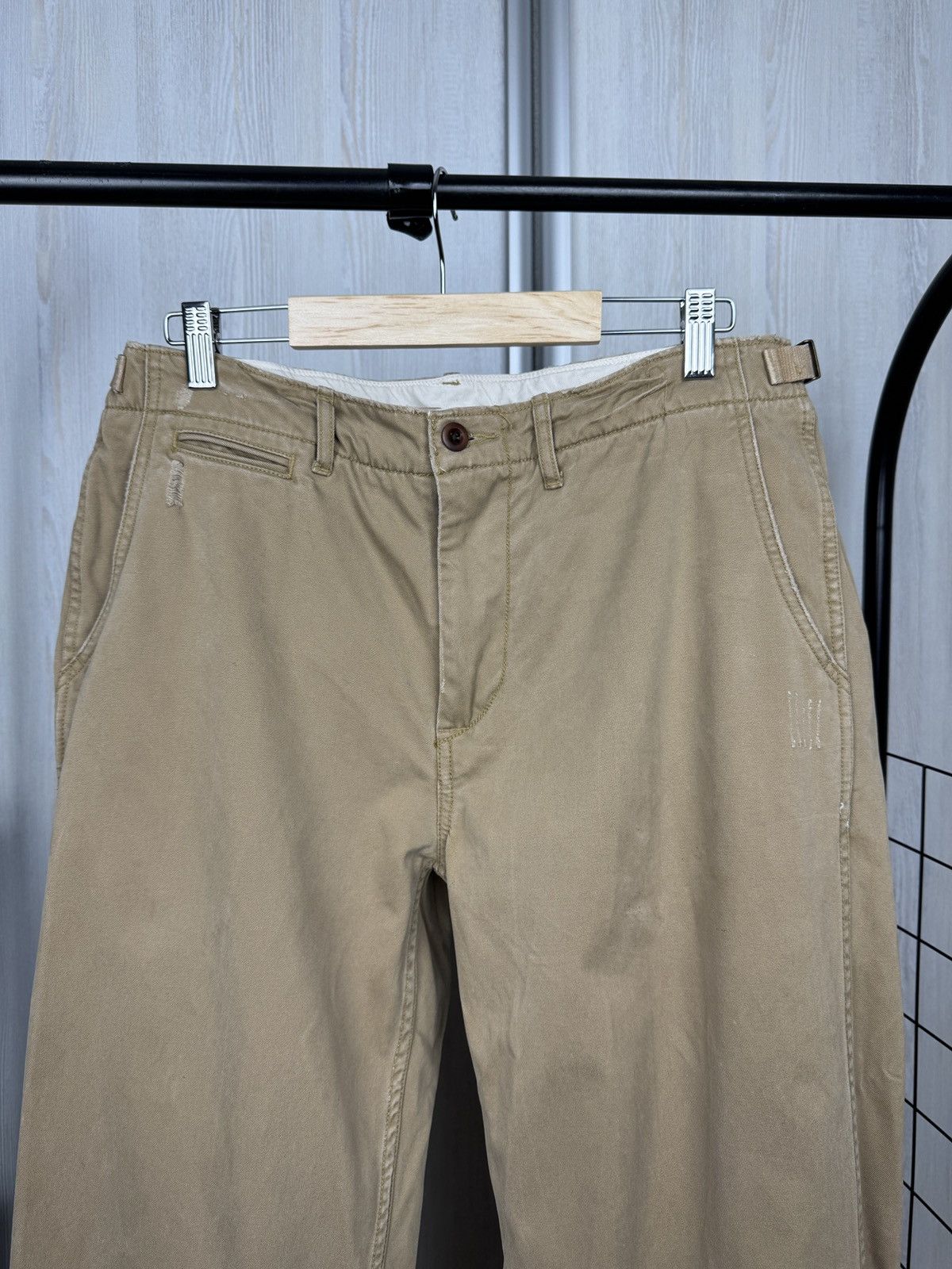 Polo Ralph Lauren Polo Ralph Lauren 67-RL-1T202 Distressed Military Chinos Size US 33 - 6 Thumbnail