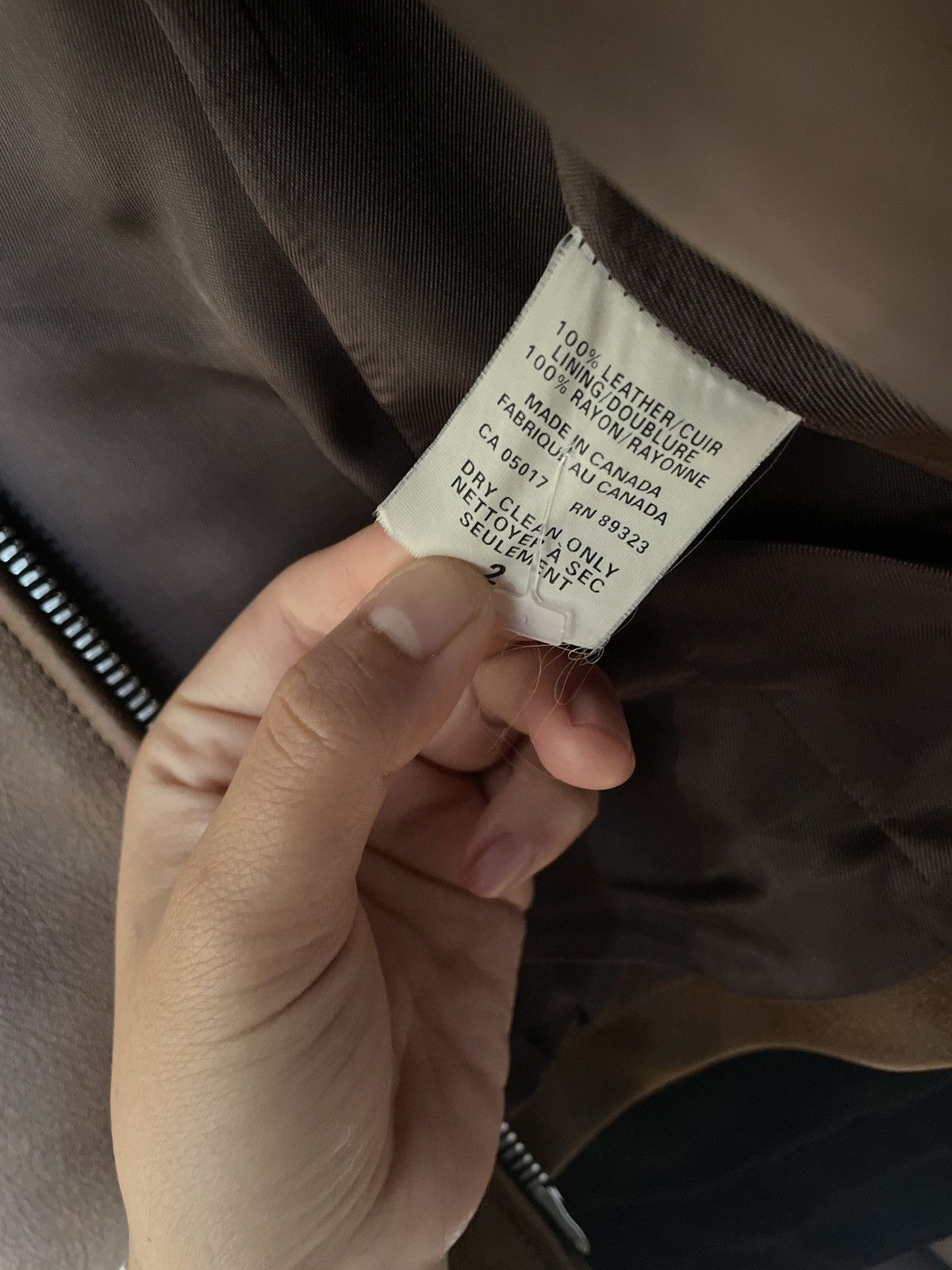 Roots Tan Deer skin/ Deer hide Jacket Size XS / US 0-2 / IT 36-38 - 6 Thumbnail