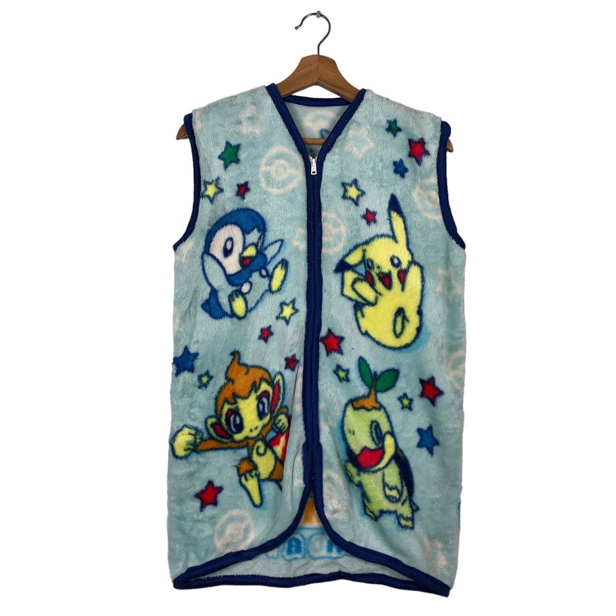 Cartoon Network 🔥Tank Top Vest Nintendo Pikachu Pokemon Over Print Size US M / EU 48-50 / 2 - 1 Thumbnail