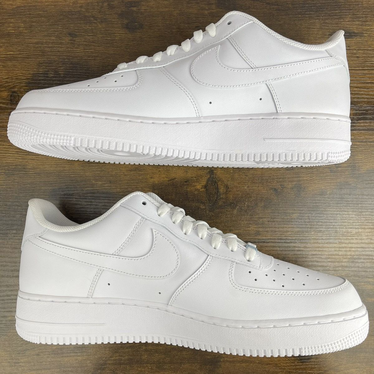 Nike NEW Nike Air Force 1 '07 Low Triple White x EYBL Peach Jam Size US 14 / EU 47 - 4 Thumbnail