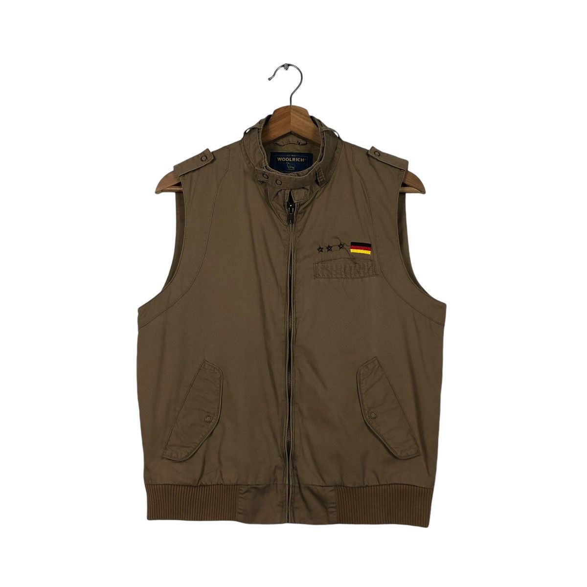 Japanese Brand 🔥TANK TOP SLEEVLESS WORKER CHORE JACKET WOOLRICH Size US M / EU 48-50 / 2 - 3 Thumbnail