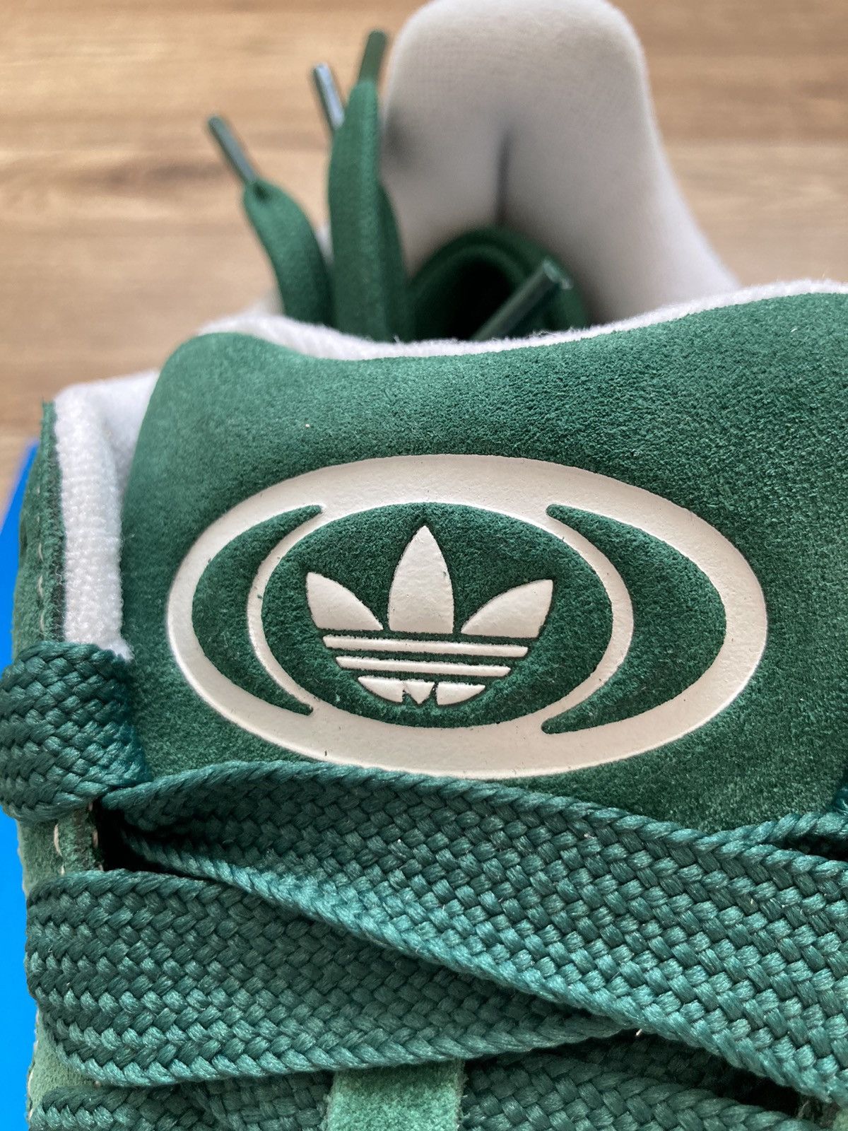 Adidas adidas Campus 00s Dark Green Cloud White (H03472) 38.5 EU Size US 6 / EU 39 - 8 Thumbnail