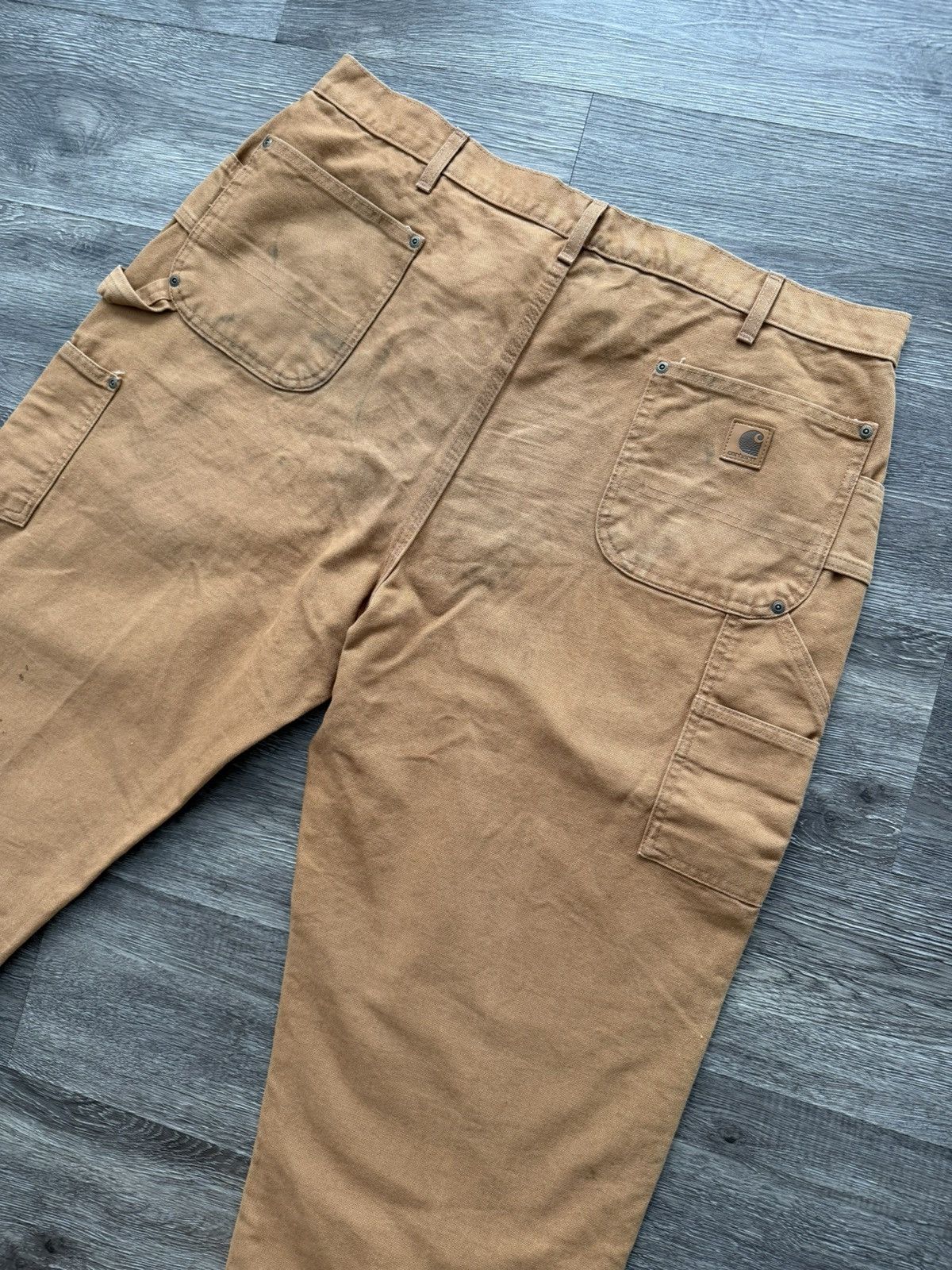 Carhartt Carhartt Double Knee Vintage Duck Canvas Loose fit Pants Size US 42 / EU 58 - 7 Thumbnail