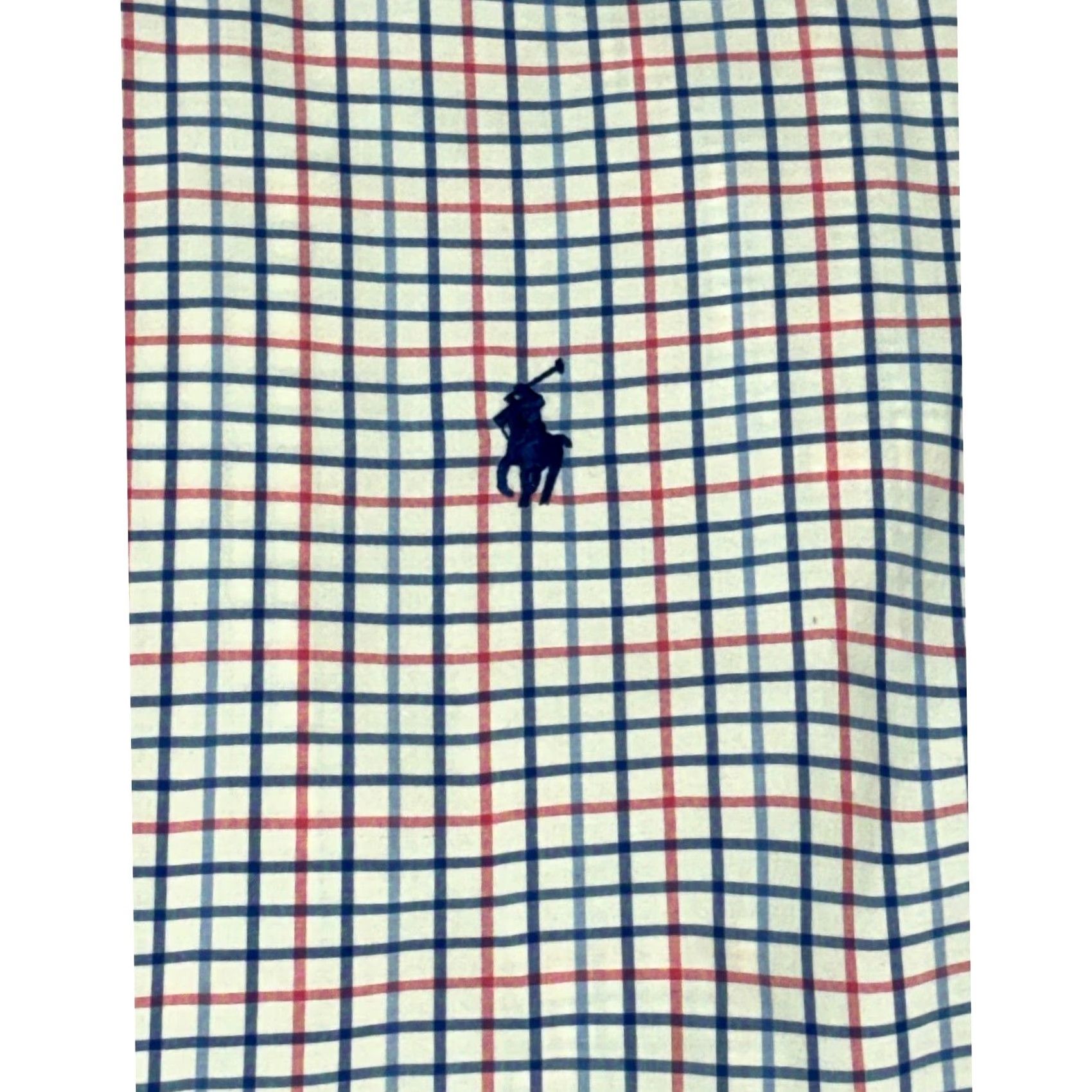 Polo Ralph Lauren Ralph Lauren Mens Button-Down Plaid Shirt Long Sleeve Classic Fit Size L White Size US L / EU 52-54 / 3 - 2 Thumbnail