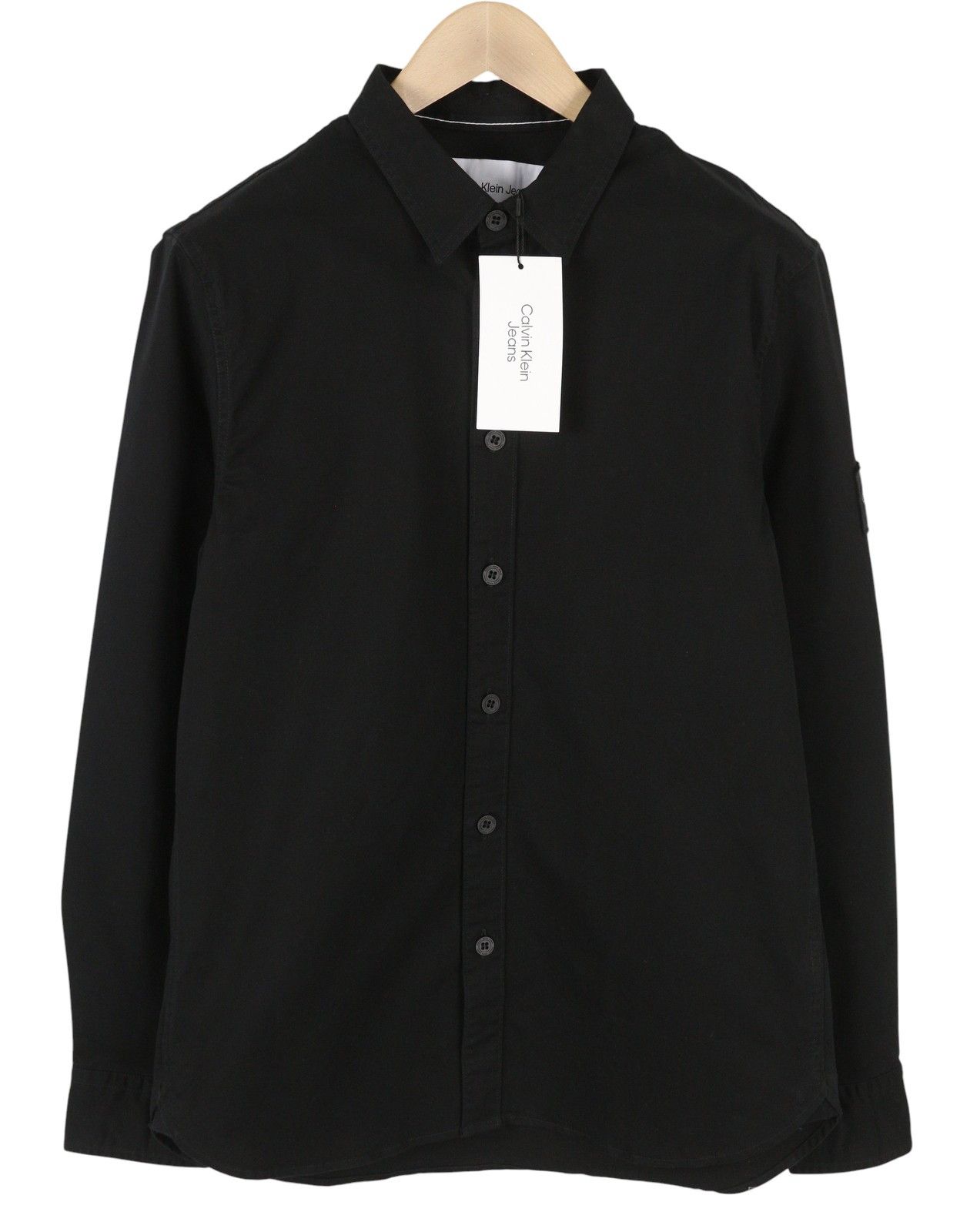 Calvin Klein L Black Regular Spread Neck 87678 Size US L / EU 52-54 / 3 - 1 Thumbnail