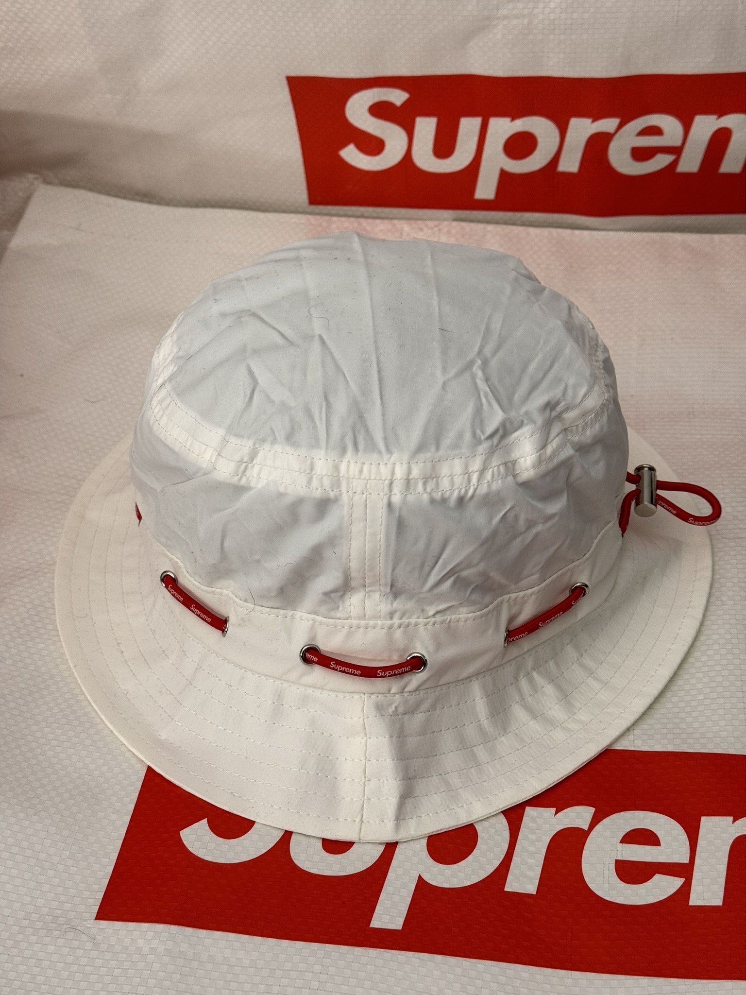 Supreme Shiny Nylon Crusher | Grailed