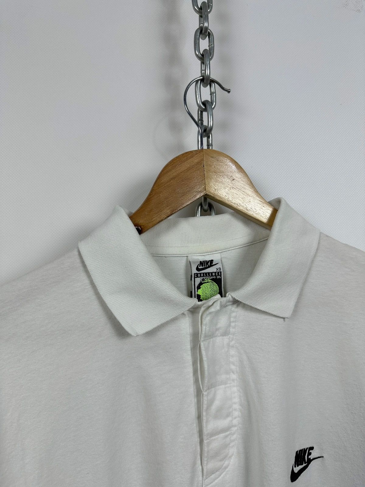 Nike Vintage Nike Challenge Court Polo Shirt Andre Agassi Style Size US S / EU 44-46 / 1 - 17 Thumbnail