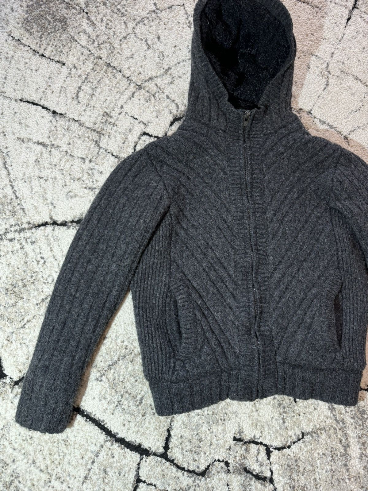 Schott Vintage Schott NYC Wool Hooded Gray Jacket Large Military Size L / US 10 / IT 46 - 3 Thumbnail