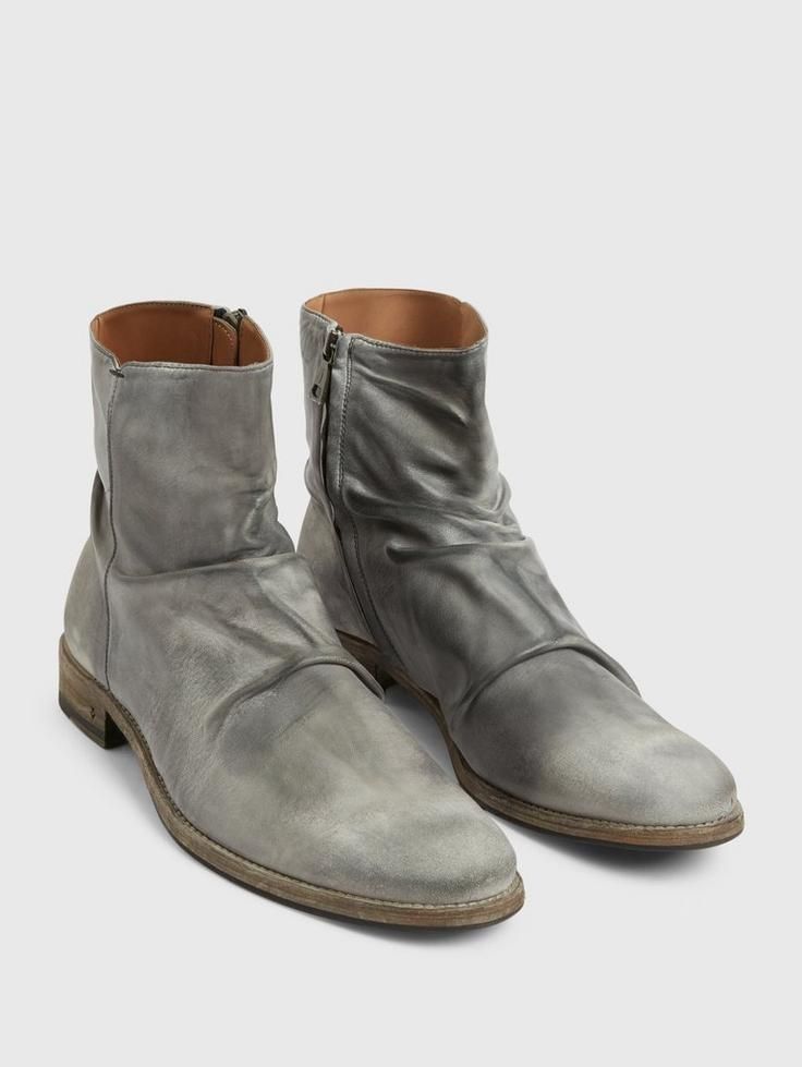 John Varvatos Morrison Sharpei Leather Boot 13 Size US 13 / EU 46 - 1 Thumbnail