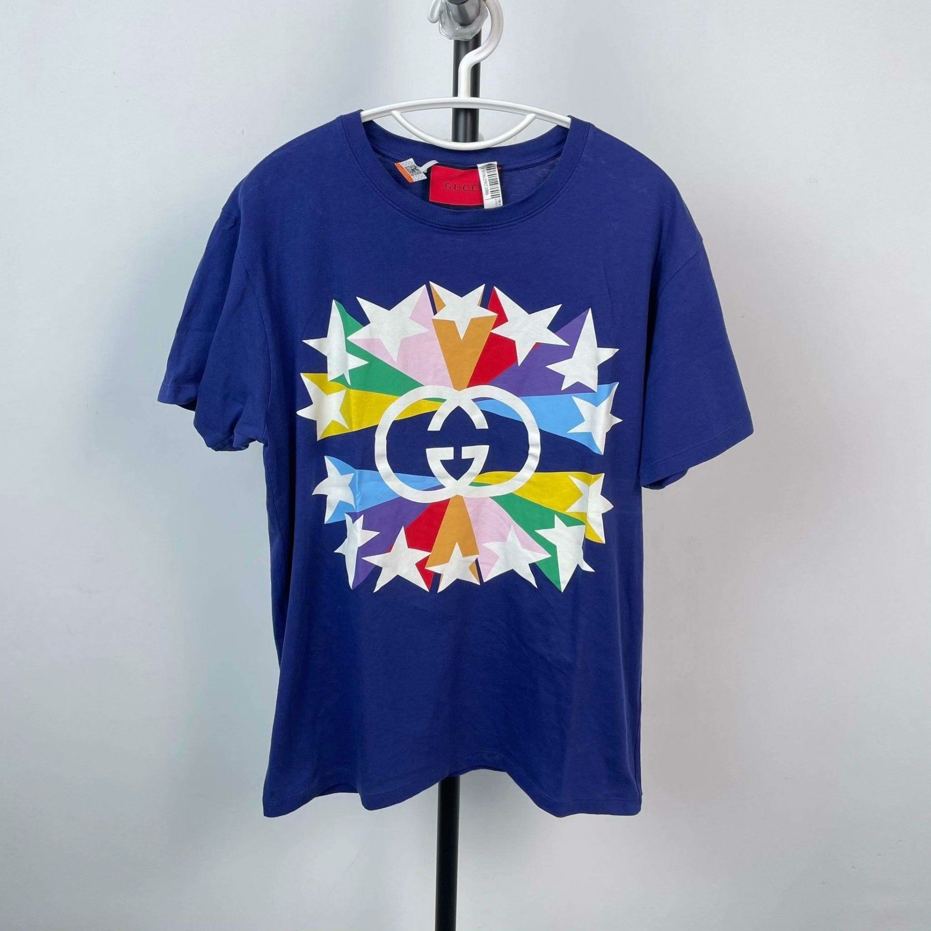 Gucci Gucci Blue T-Shirt S Women Size S / US 4 / IT 40 - 1 Thumbnail