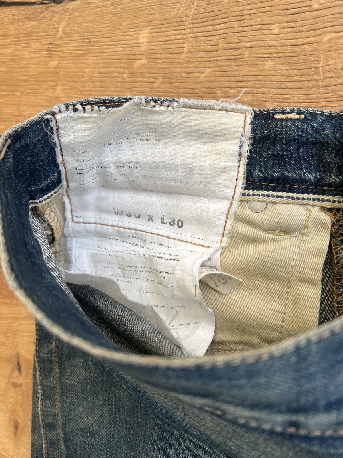 Visvim Visvim 02D3 Denim Jeans 30x30 Size US 30 / EU 46 - 5 Thumbnail