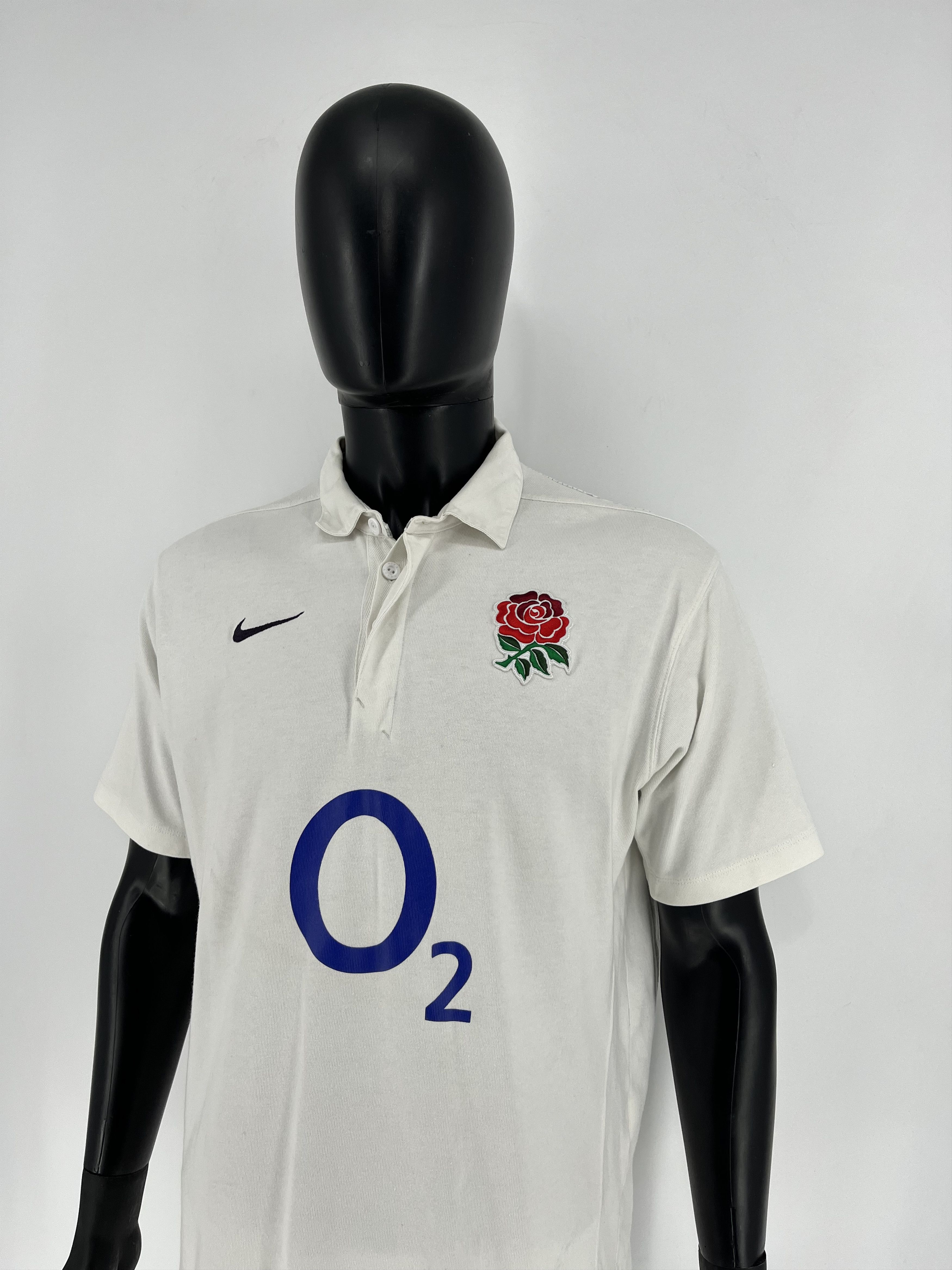 Nike England Rugby Union 2009 2010 Nike Home Classic Jersey Size US L / EU 52-54 / 3 - 8 Thumbnail
