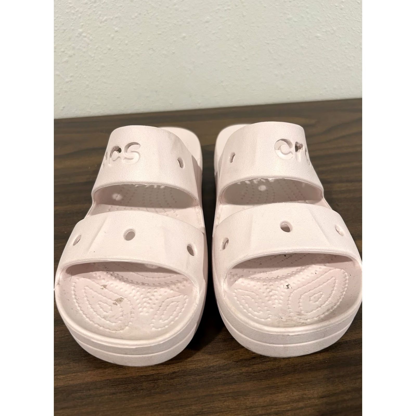 Crocs Crocs Baya Platform Slide Sandals Womens Size 7 Pink Slip On Size US 7 / IT 37 - 2 Thumbnail