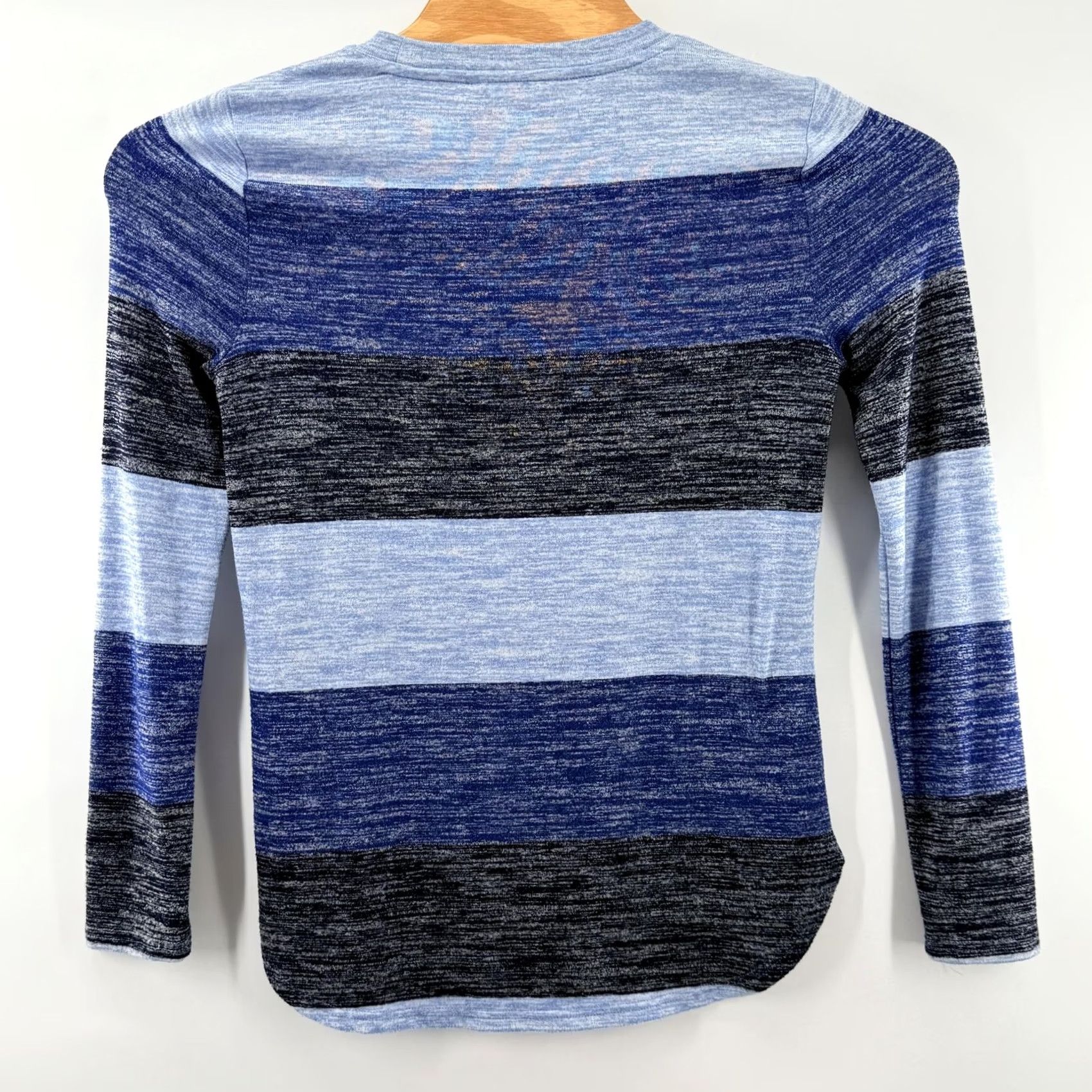 Banana Republic Banana Republic Sweater Mens Medium Striped Luxespun Long Sleeve Pullover Size US M / EU 48-50 / 2 - 3 Thumbnail