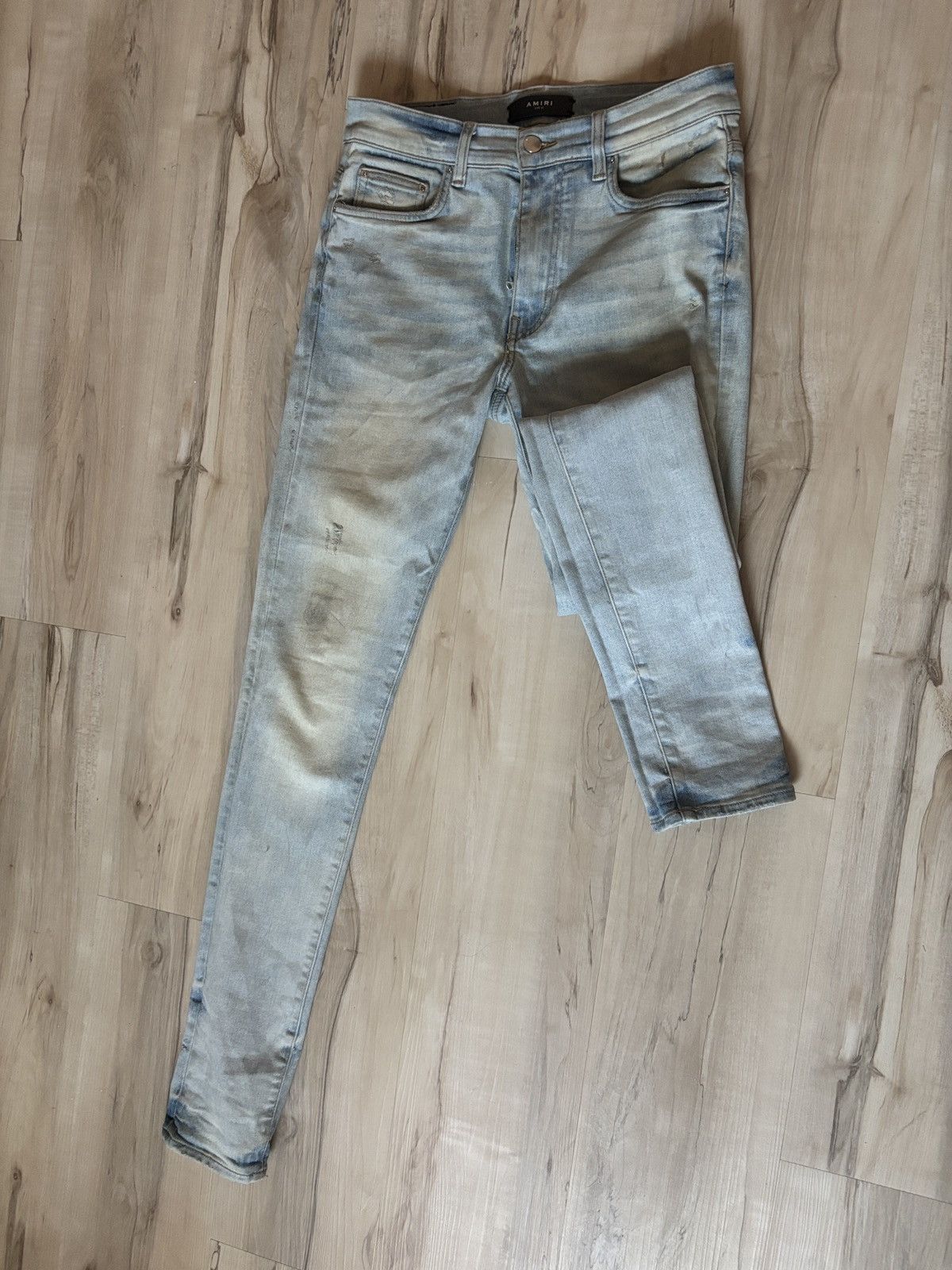 Amiri Amiri Washed Jeans Size US 31 - 1 Thumbnail