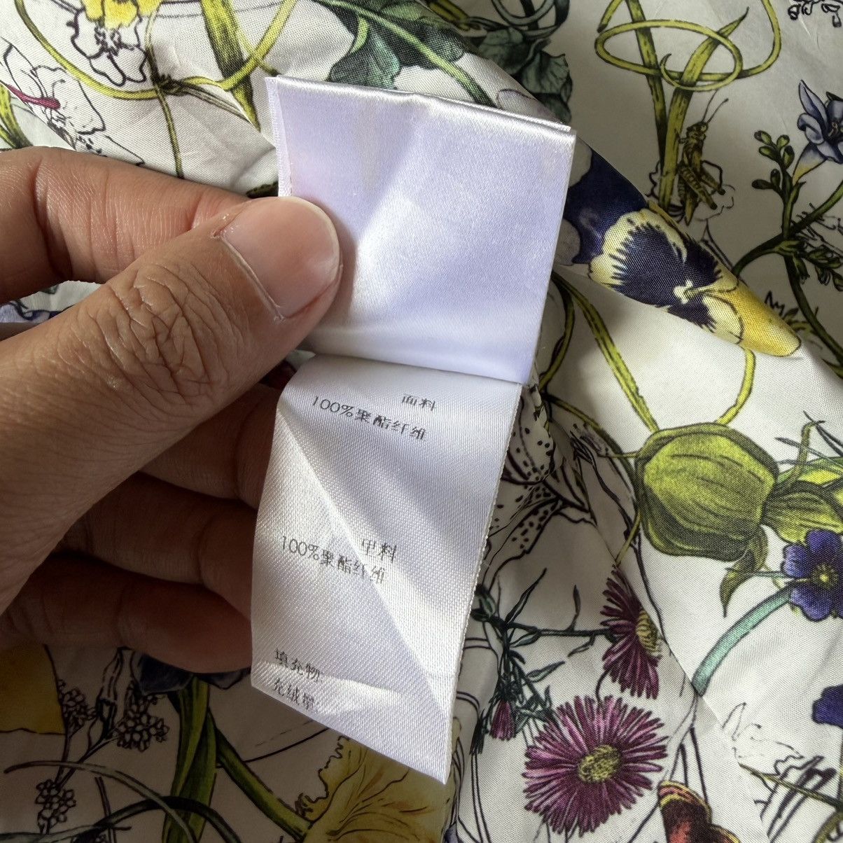 Gucci Gucci - Floral Inner Nylon Jacket Size US M / EU 48-50 / 2 - 11 Thumbnail