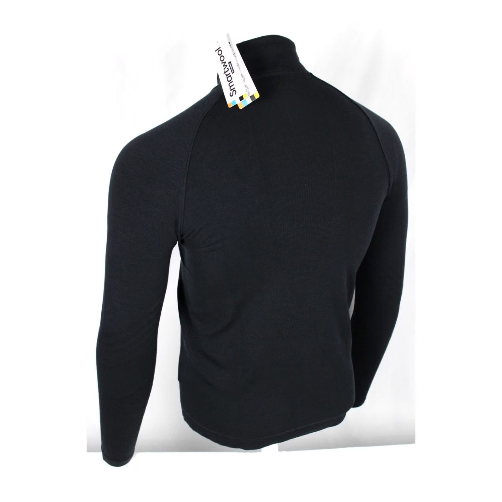 Smartwool Smartwool Men's Intraknit Active Full Zip Jacket Merino Wool Black S Small Long Sleeve Size US S / EU 44-46 / 1 - 2 Thumbnail