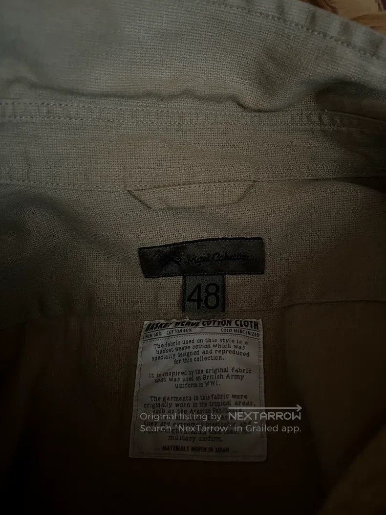 Nigel Cabourn Nigel Cabourn Short sleeves work shirt Size US M / EU 48-50 / 2 - 8 Thumbnail