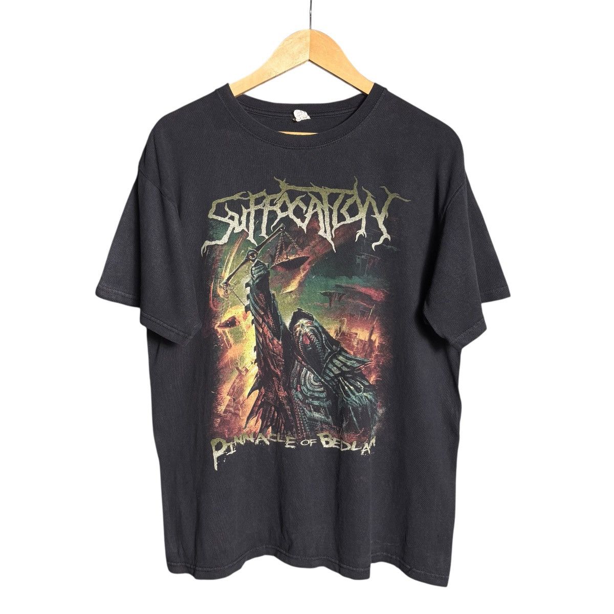 Band Tees Vintage 00s Suffocation Death Metal Band Tee / Y2K Size US L / EU 52-54 / 3 - 1 Thumbnail
