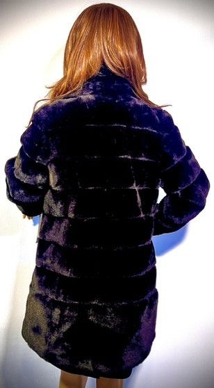 Jones New York NWT Jones New York Luxury Black Faux Fur Coat Size M / US 6-8 / IT 42-44 - 3 Thumbnail