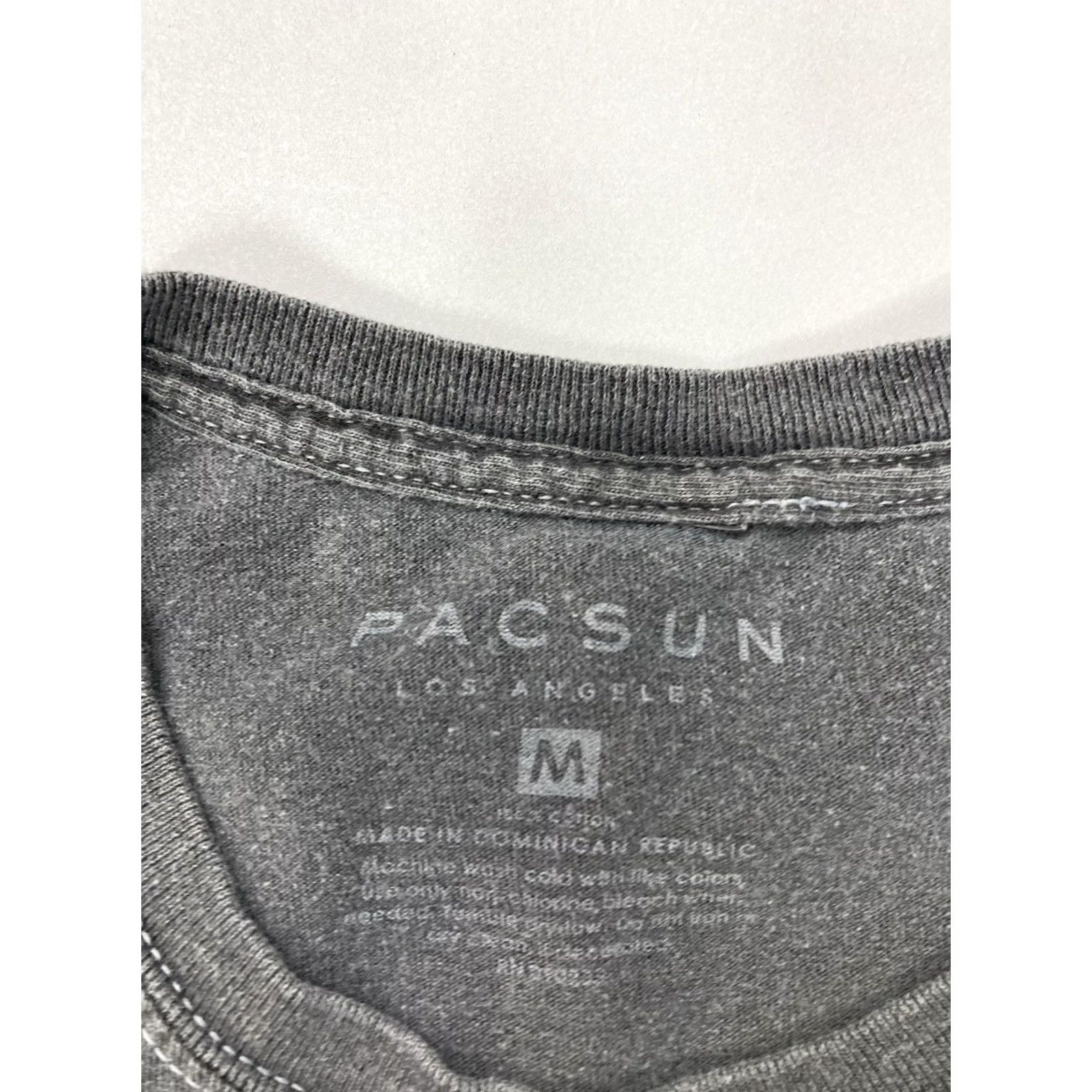 Pacsun Pacsun Los Angeles Flower Bee Graphic T-shirt Men Medium Gray Short Sleeve Size US M / EU 48-50 / 2 - 4 Thumbnail