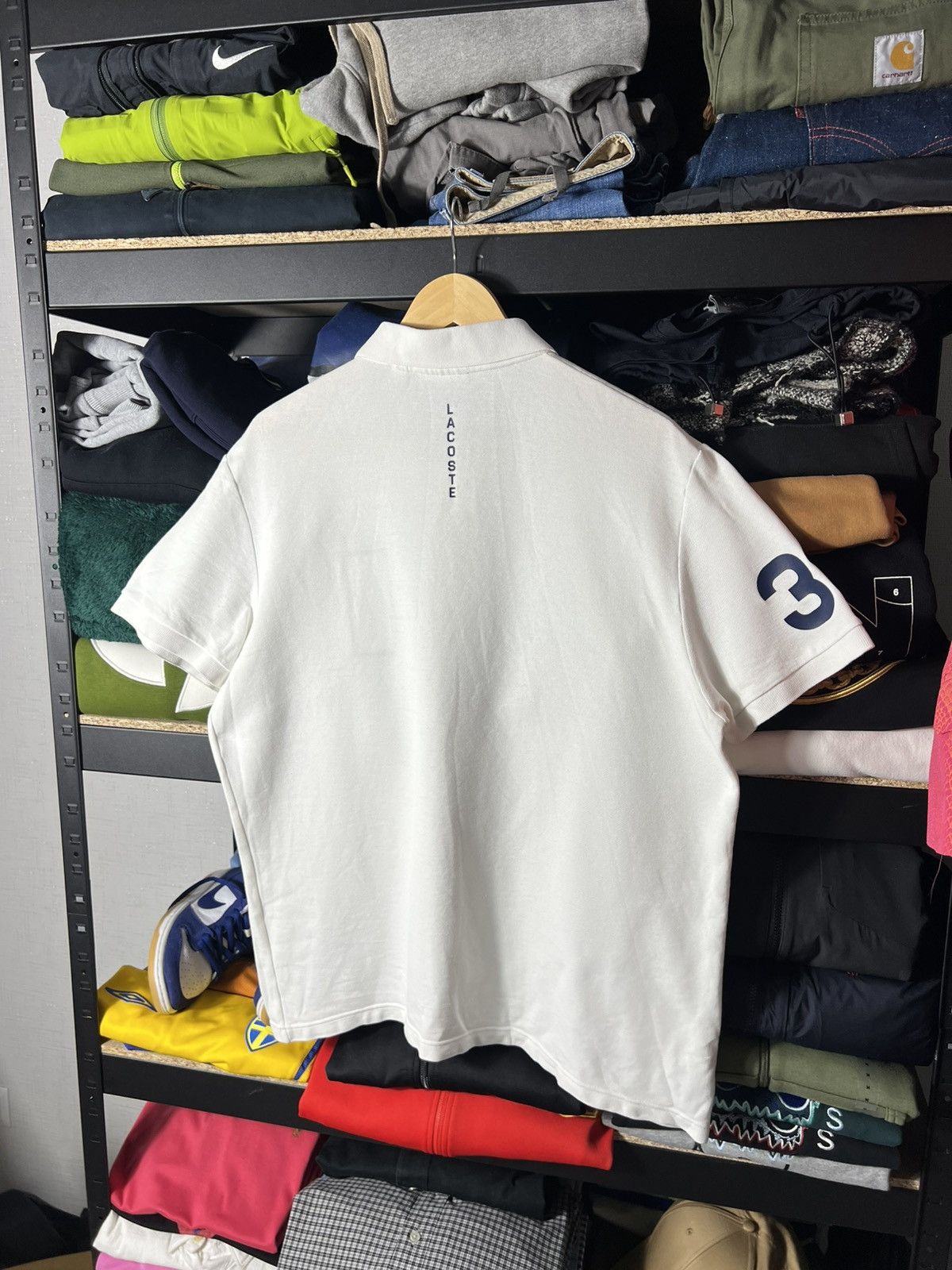 Lacoste 🐊 Lacoste Sailing Gear Polo Shirt — Flag Patch Vintage XL Size US XL / EU 56 / 4 - 7 Thumbnail
