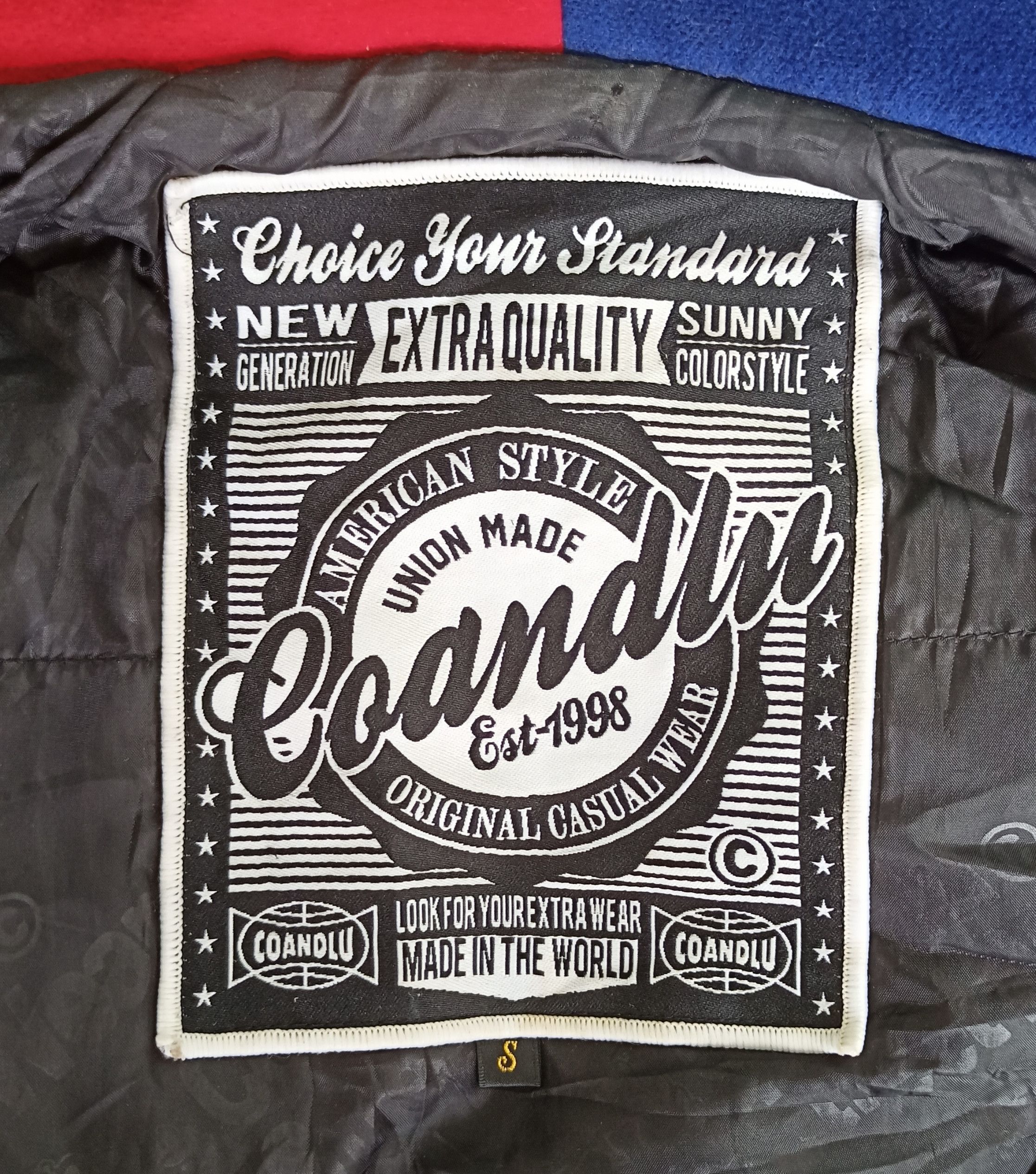 Vintage 🔥 Union Made CO And LU Small Varsity Jacket Size US S / EU 44-46 / 1 - 22 Thumbnail