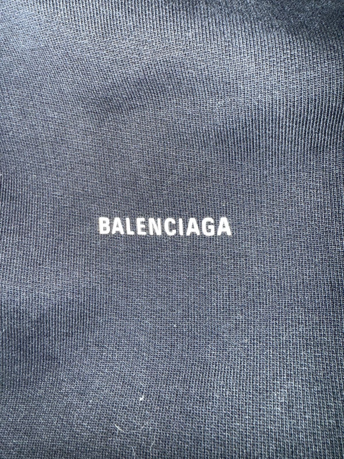 Balenciaga Balenciaga Mini Logo Crewneck Sweatshirt Black Size US M / EU 48-50 / 2 - 3 Thumbnail