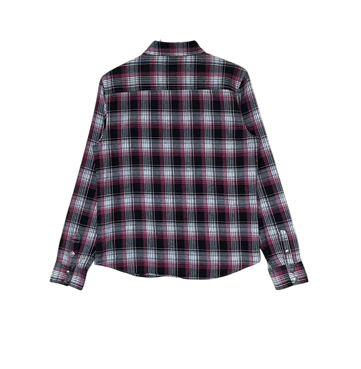 In The Attic × Japanese Brand × Vintage Vintage Japanese Brand In The Attic Checkered Shirt 2000s Size US M / EU 48-50 / 2 - 2 Thumbnail