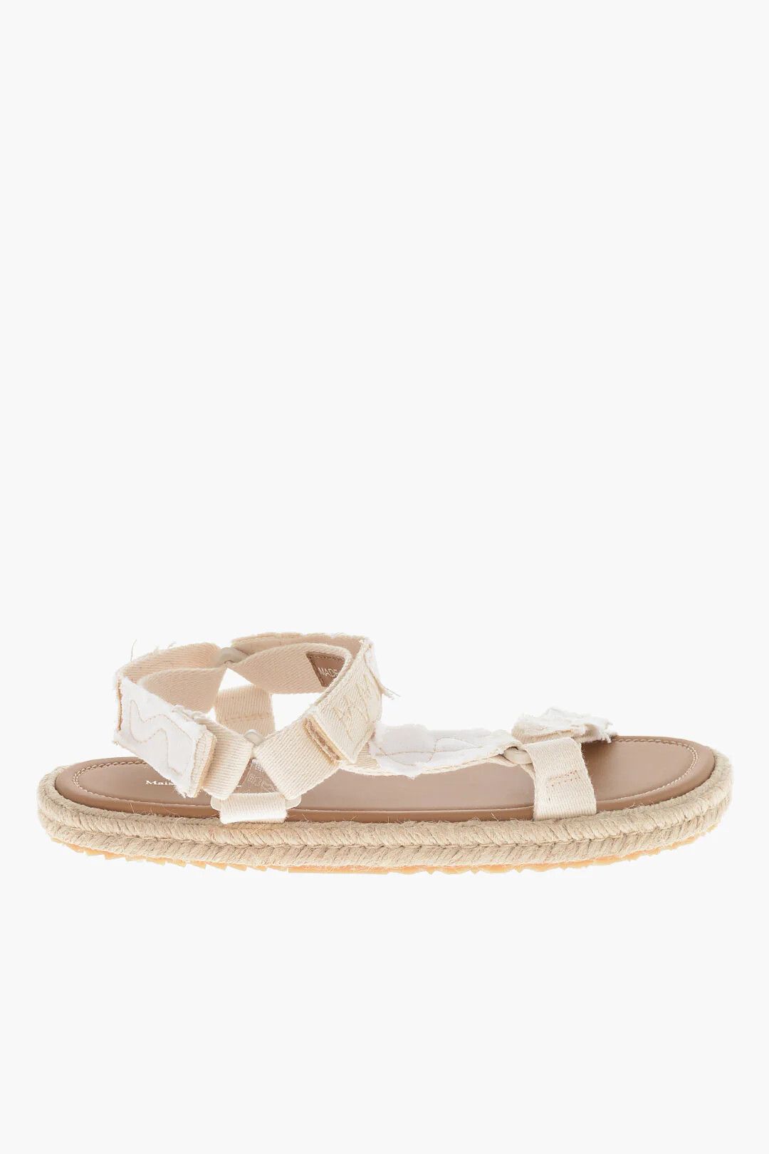 Maison Margiela og1mm0326 Canvas Sandals in White Size US 12 / EU 45 - 1 Thumbnail