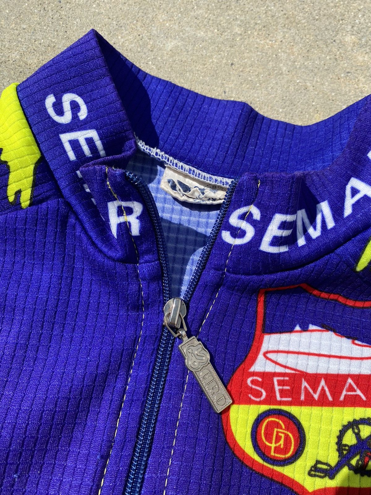 Vintage VINTAGE Spain Semar Elite Cycling Top Size US S / EU 44-46 / 1 - 3 Thumbnail