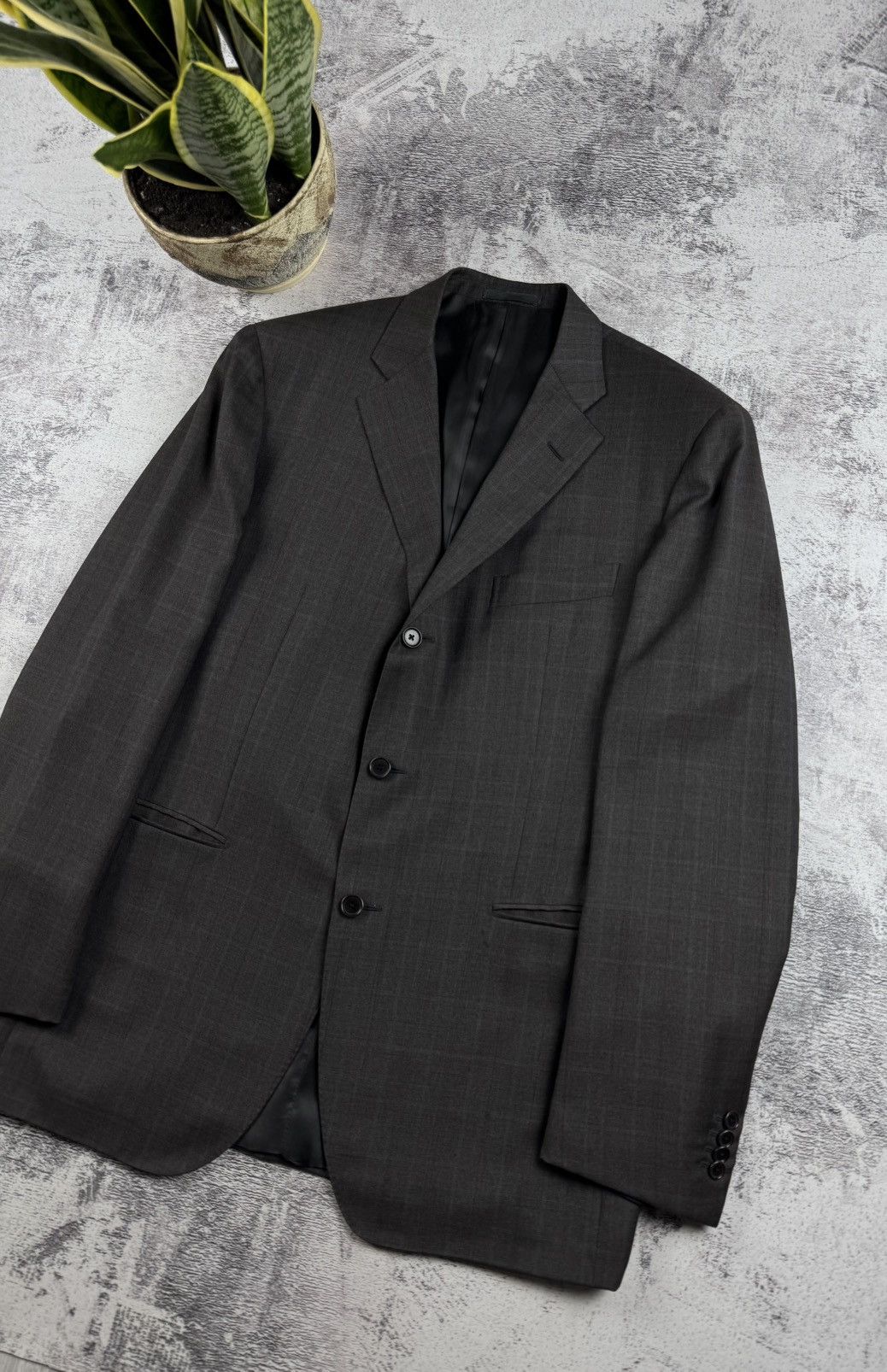 Caruso Vintage Raffaele Caruso 54R Classic 90S Blazer Suit Jacket Size 54R - 3 Thumbnail