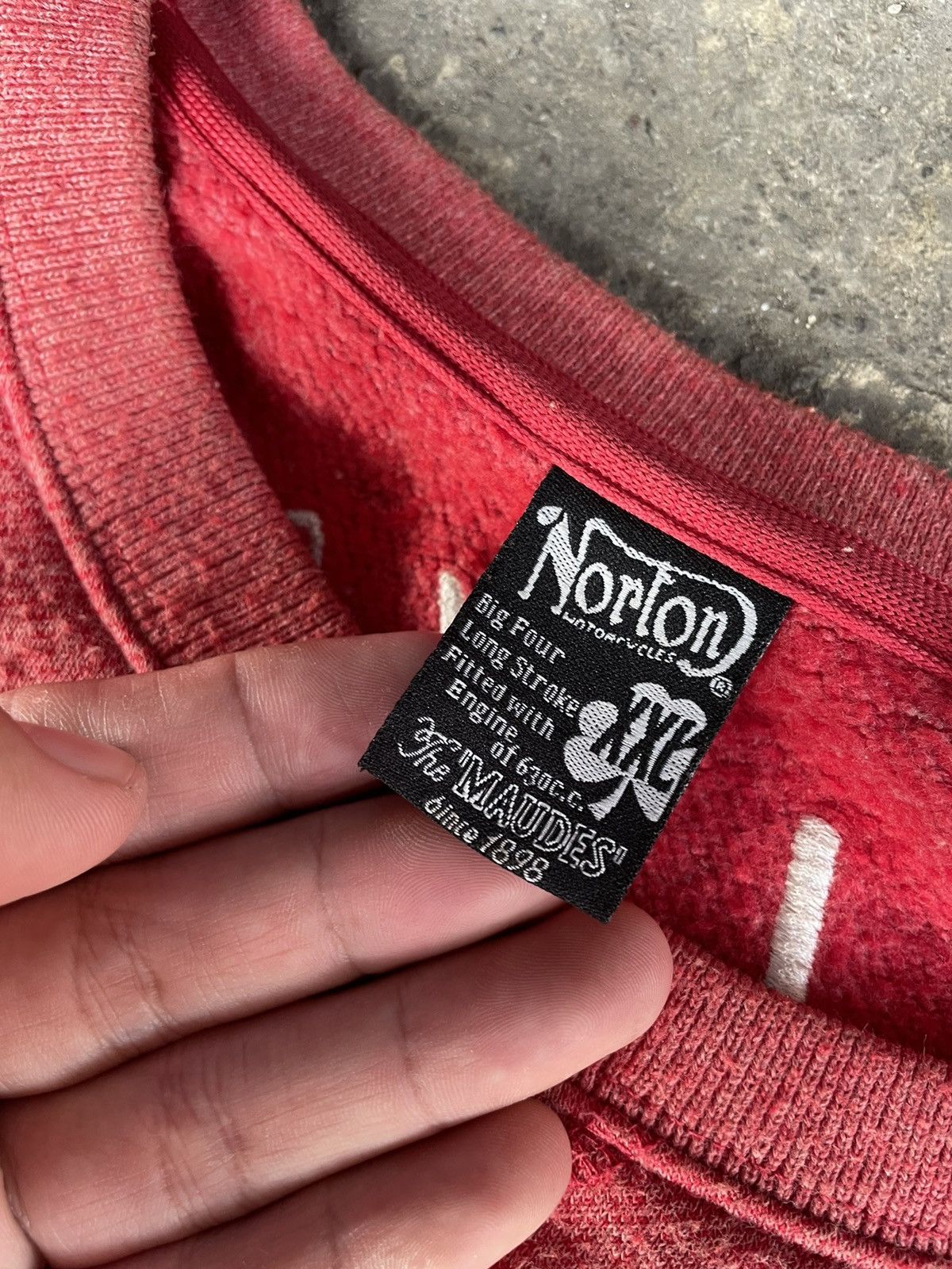 Norton Crewneck Norton Size US XXL / EU 58 / 5 - 5 Thumbnail