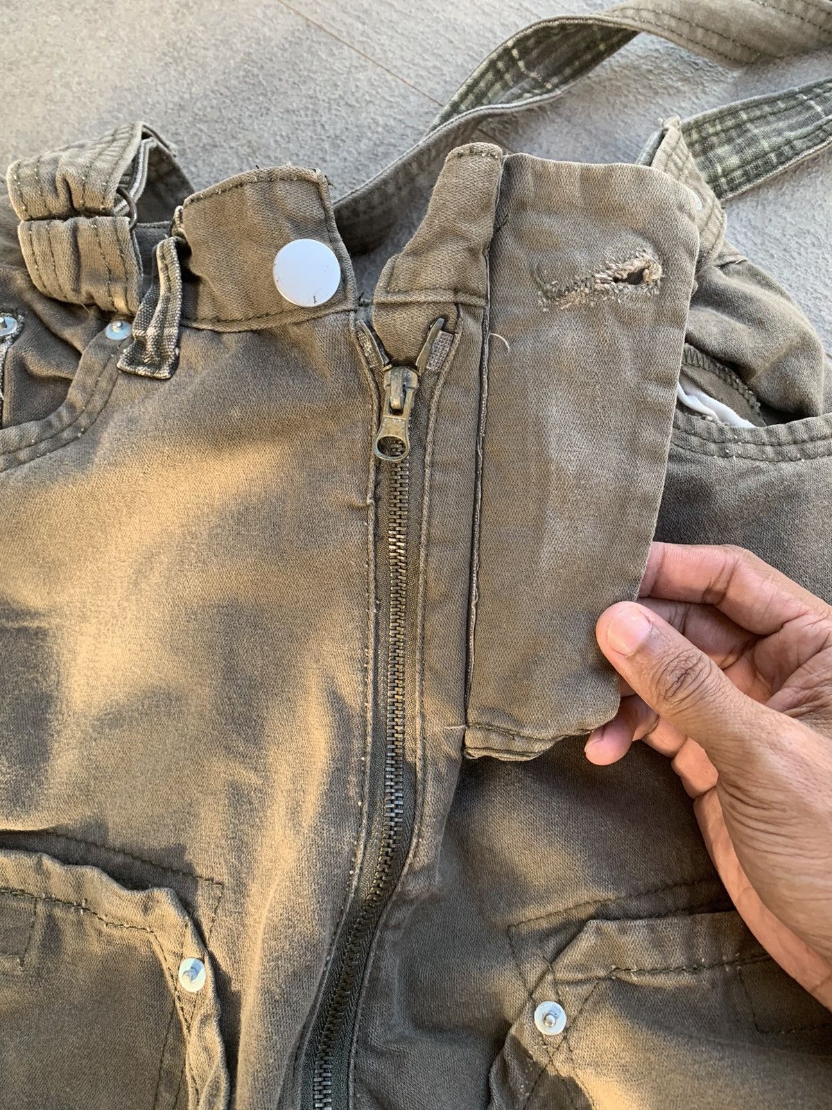 Rare Suspender Pants (Flexible Front and Back )