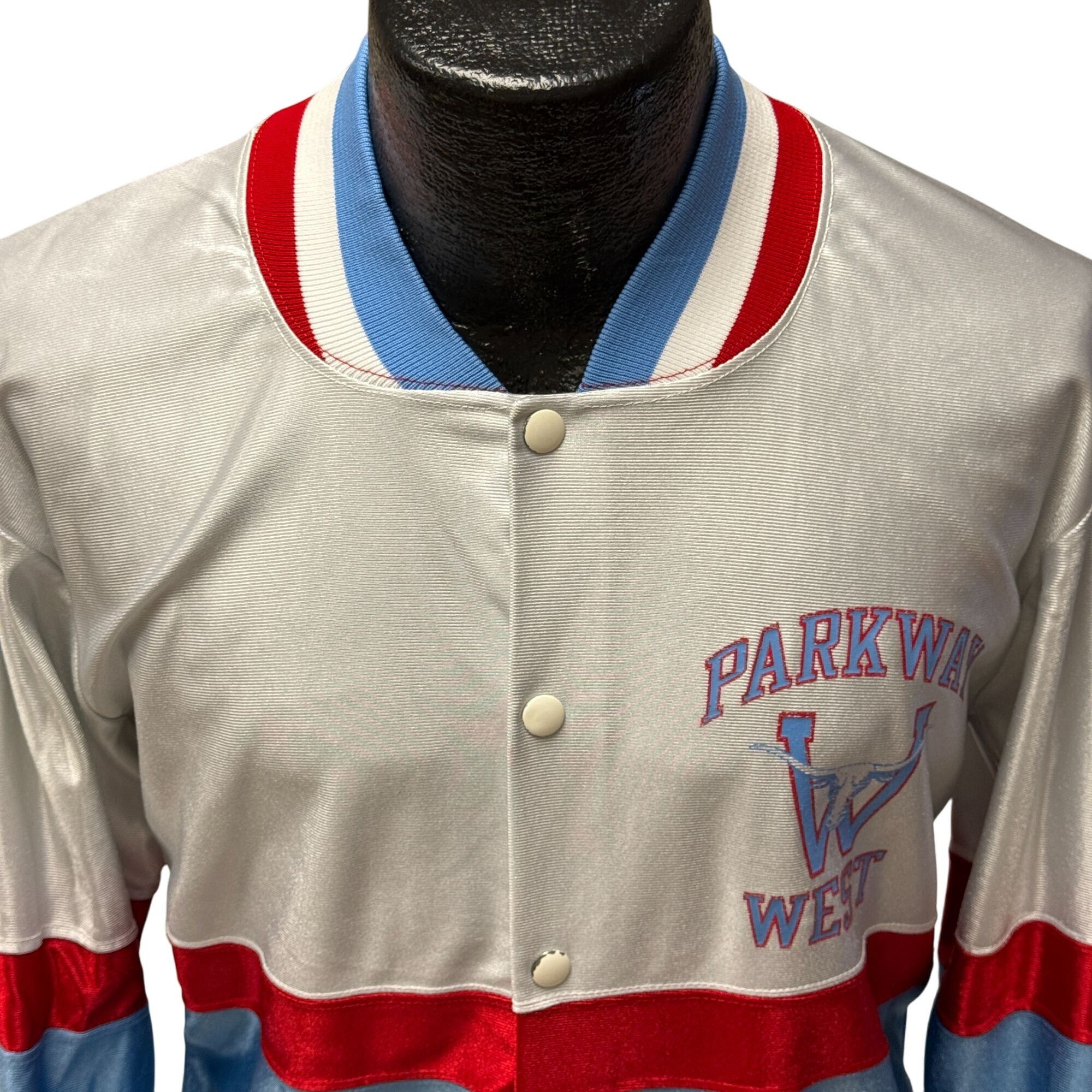 Champion 90's Champion SHINY Parkway West LONGHORNS Coaches Jacket Size US L / EU 52-54 / 3 - 12 Thumbnail